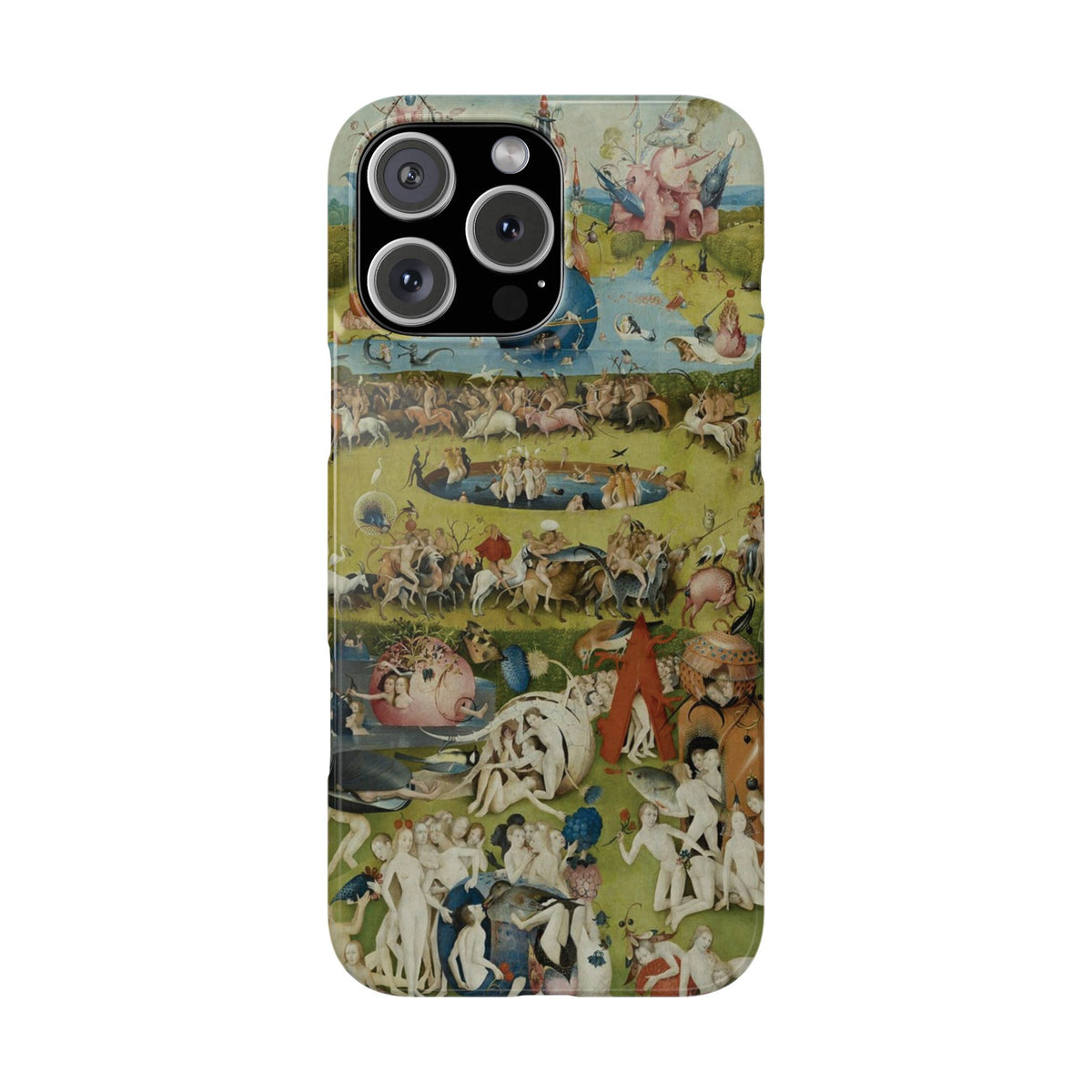 The Garden of Earthly Delights by Hieronymus Bosch - iPhone Slim Case