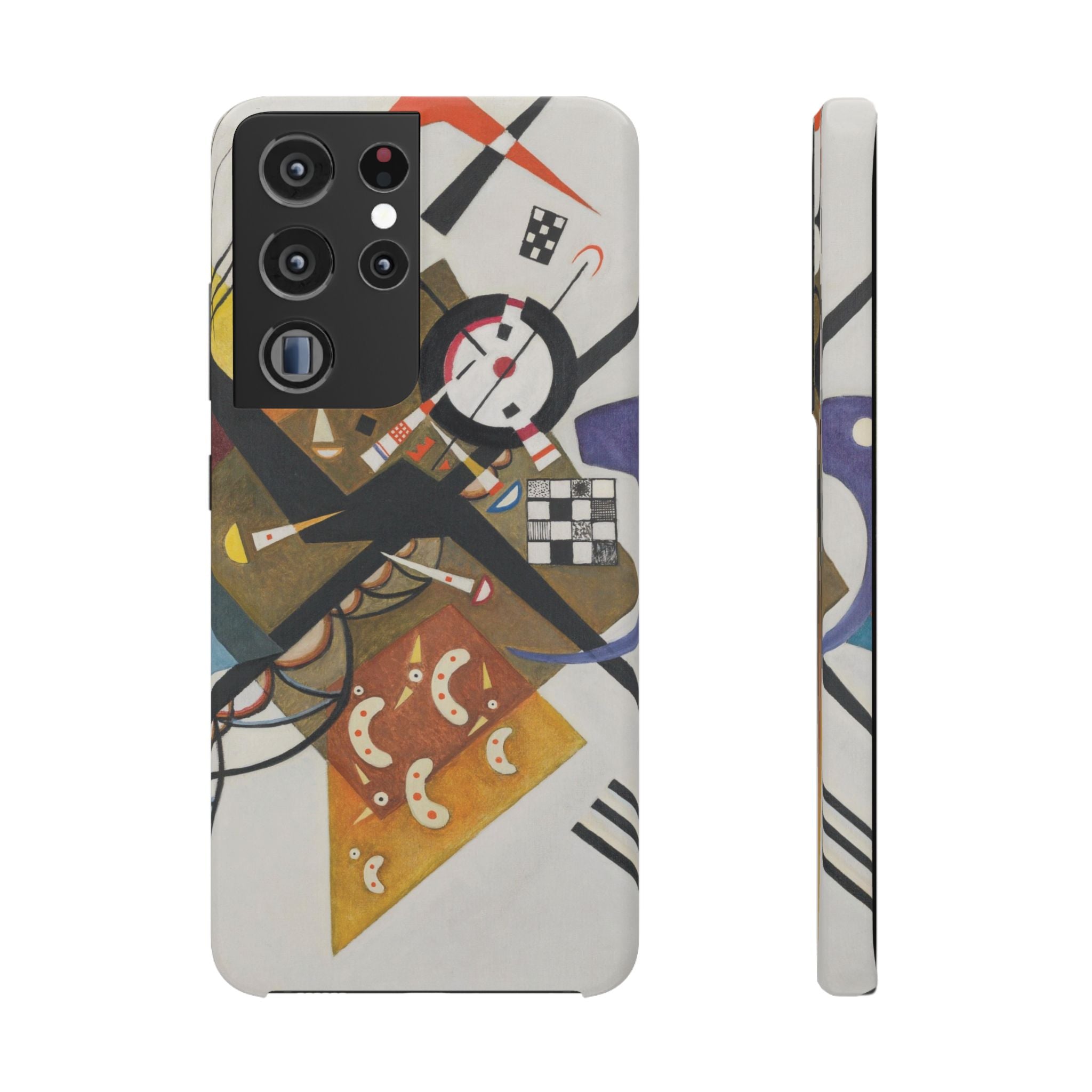 On White II by Vasily Kandinsky - Samsung Slim Case
