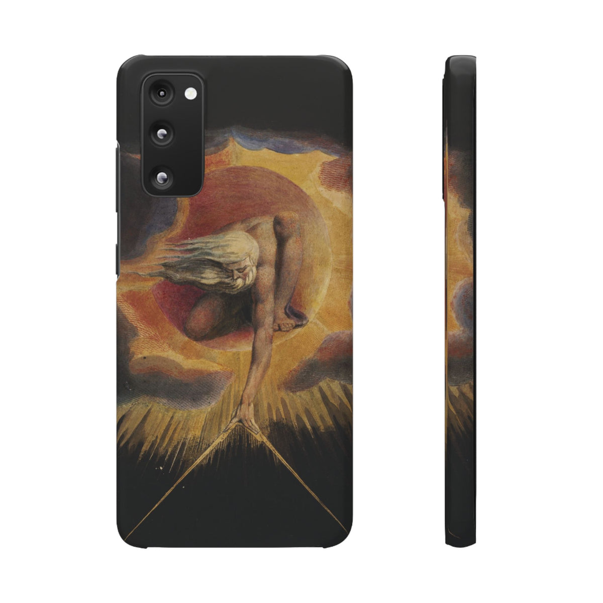 The Ancient of Days by William Blake - Samsung Slim Case