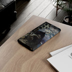 Processione di monaci sul Monte Athos di Hermann Corrodi - Cover resistente Samsung