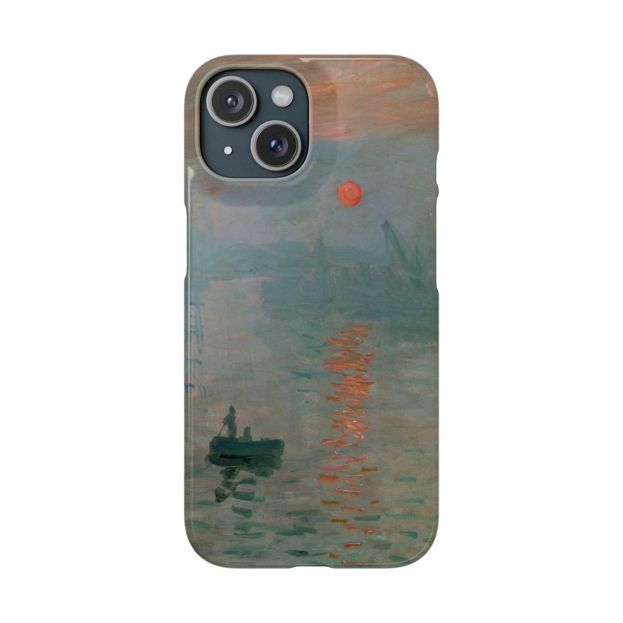 Impression, Sunrise by Claude Monet - iPhone Slim Case