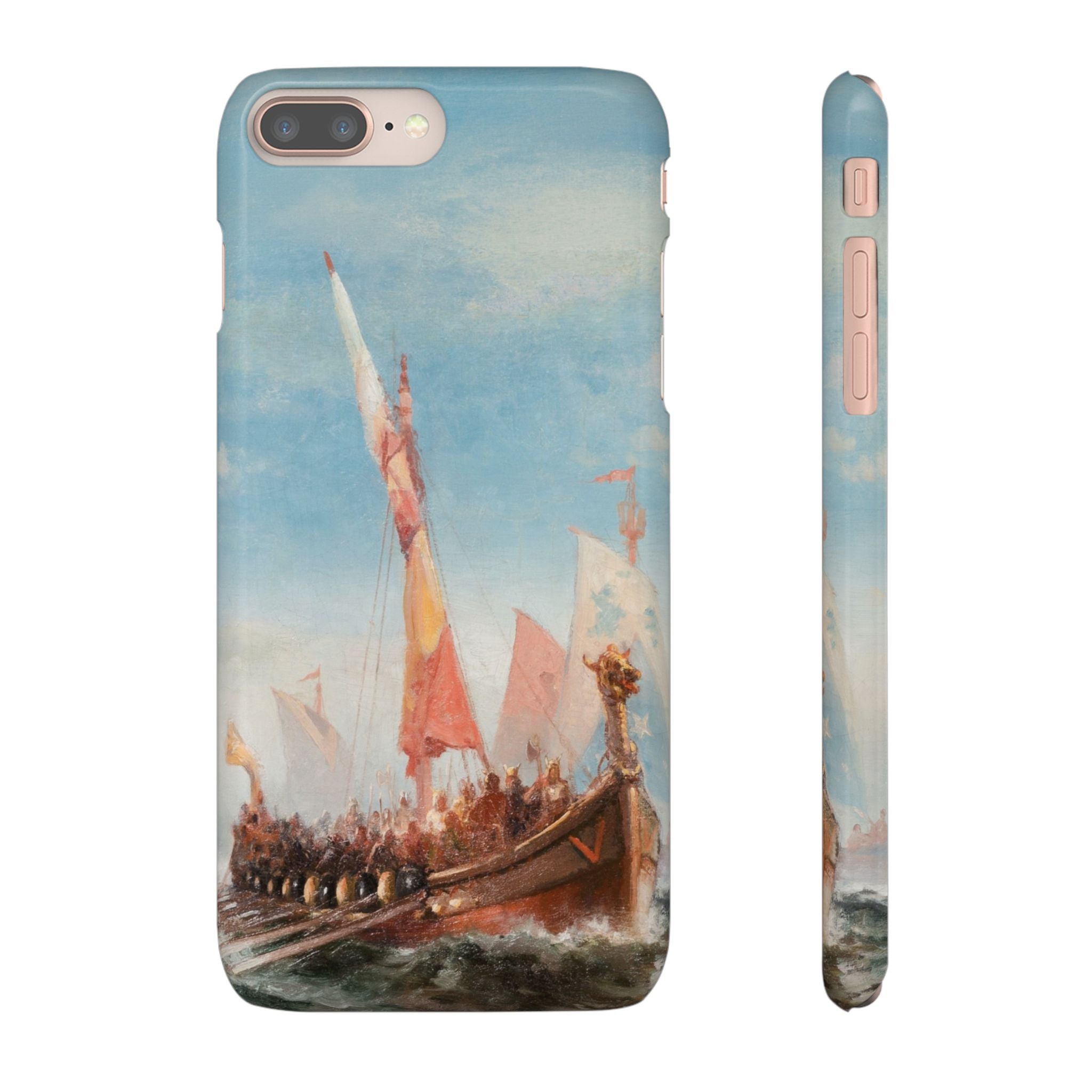 Viking Armada by Edward Moran - iPhone Slim Case