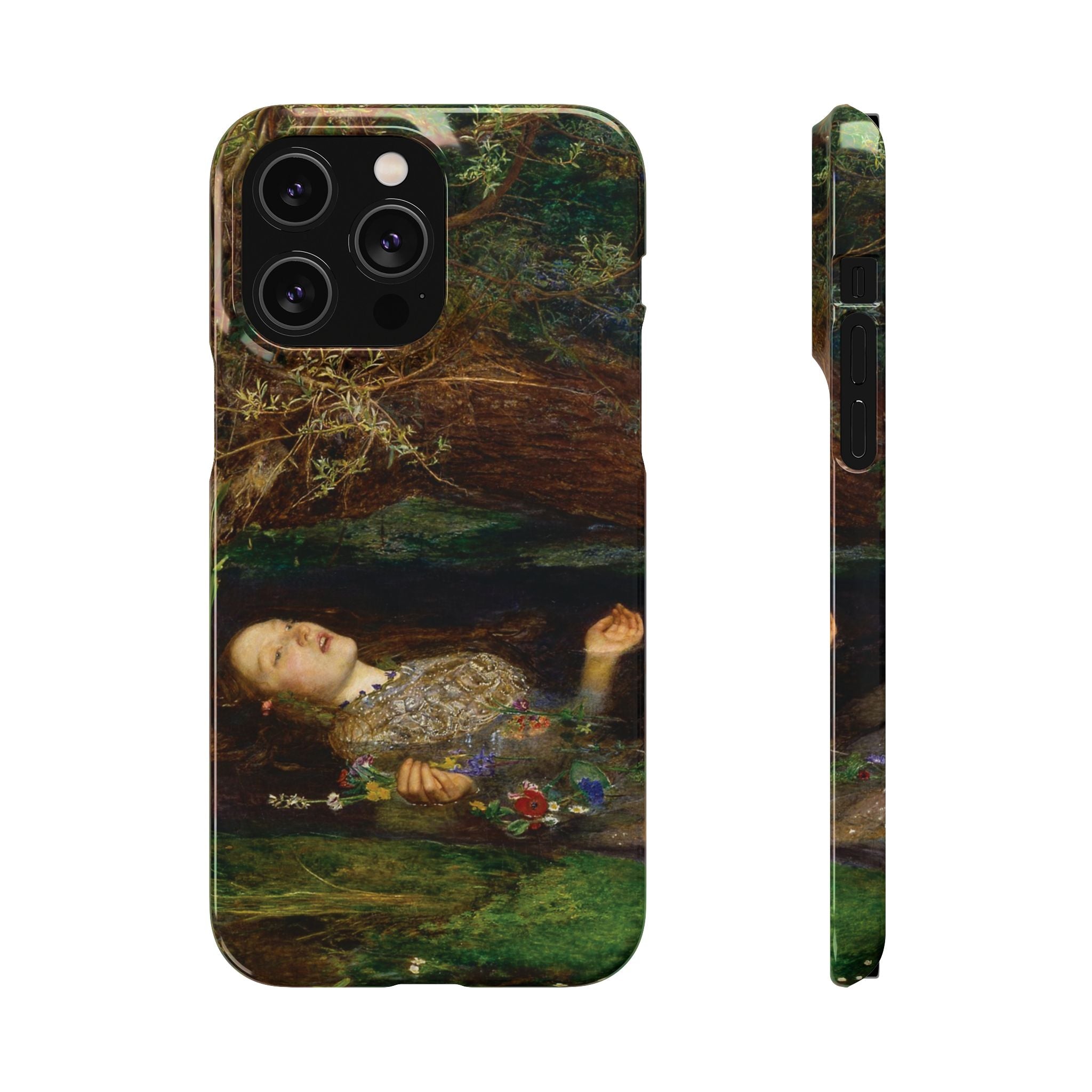 Ophelia by John Everett Millais - iPhone Slim Case