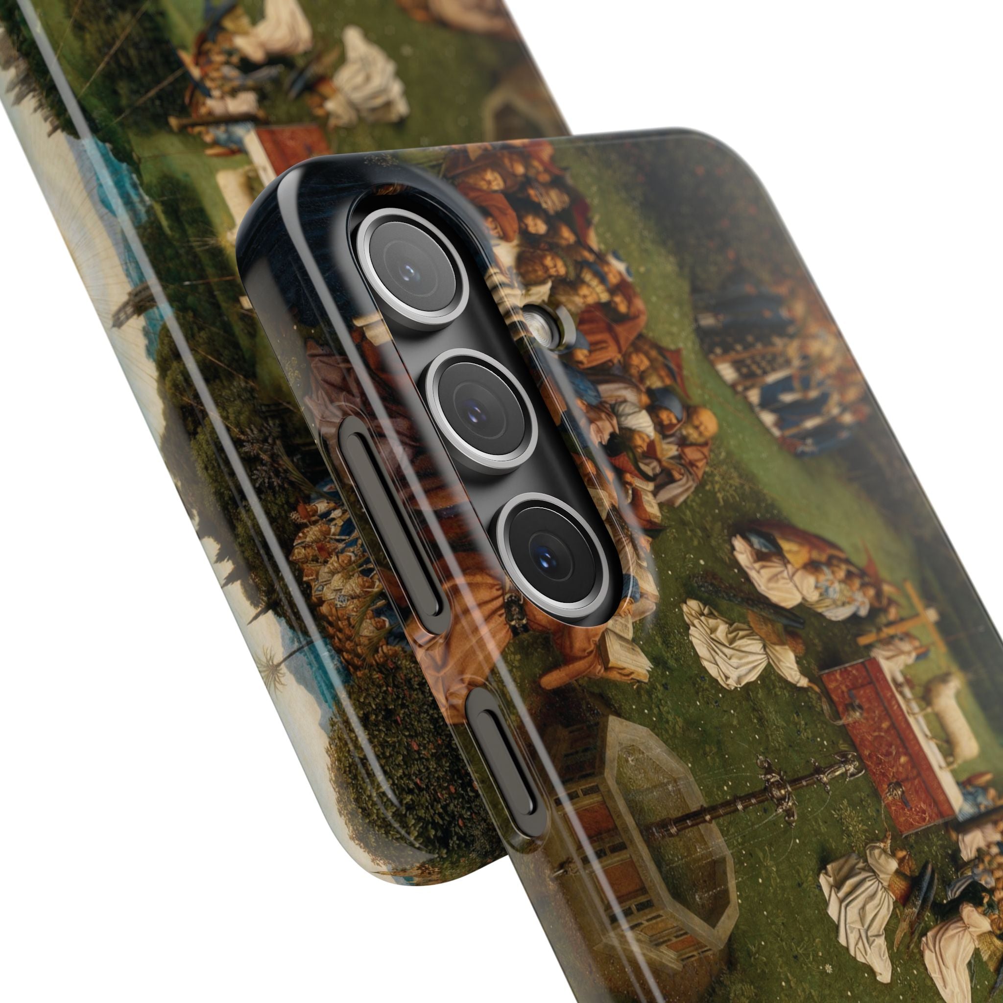 Adoration of the Lamb from the Ghent Altarpiece by Hubert van Eyck - Samsung Slim Case