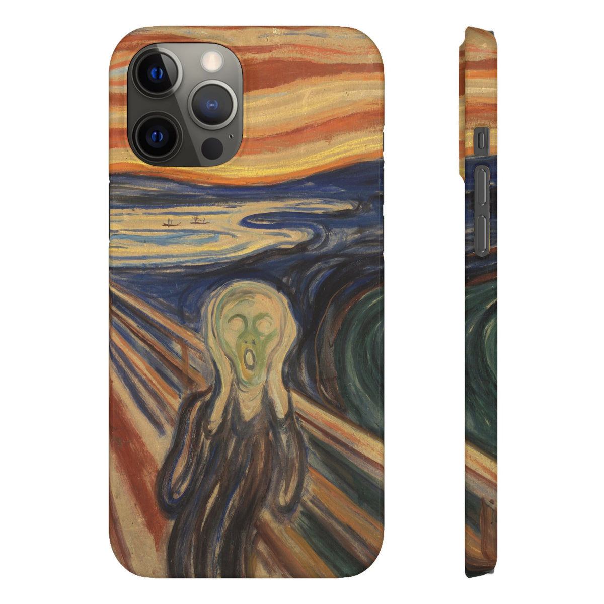 The scream by Edvard Munch - iPhone Slim Case