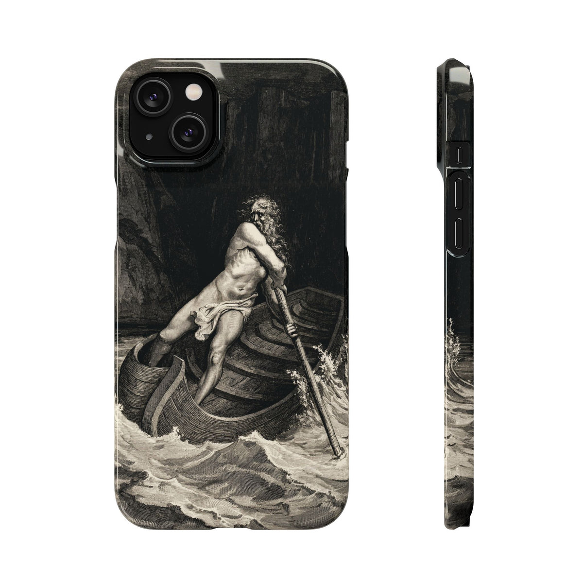 Canto III - Charon by Gustave Doré - iPhone Slim Case