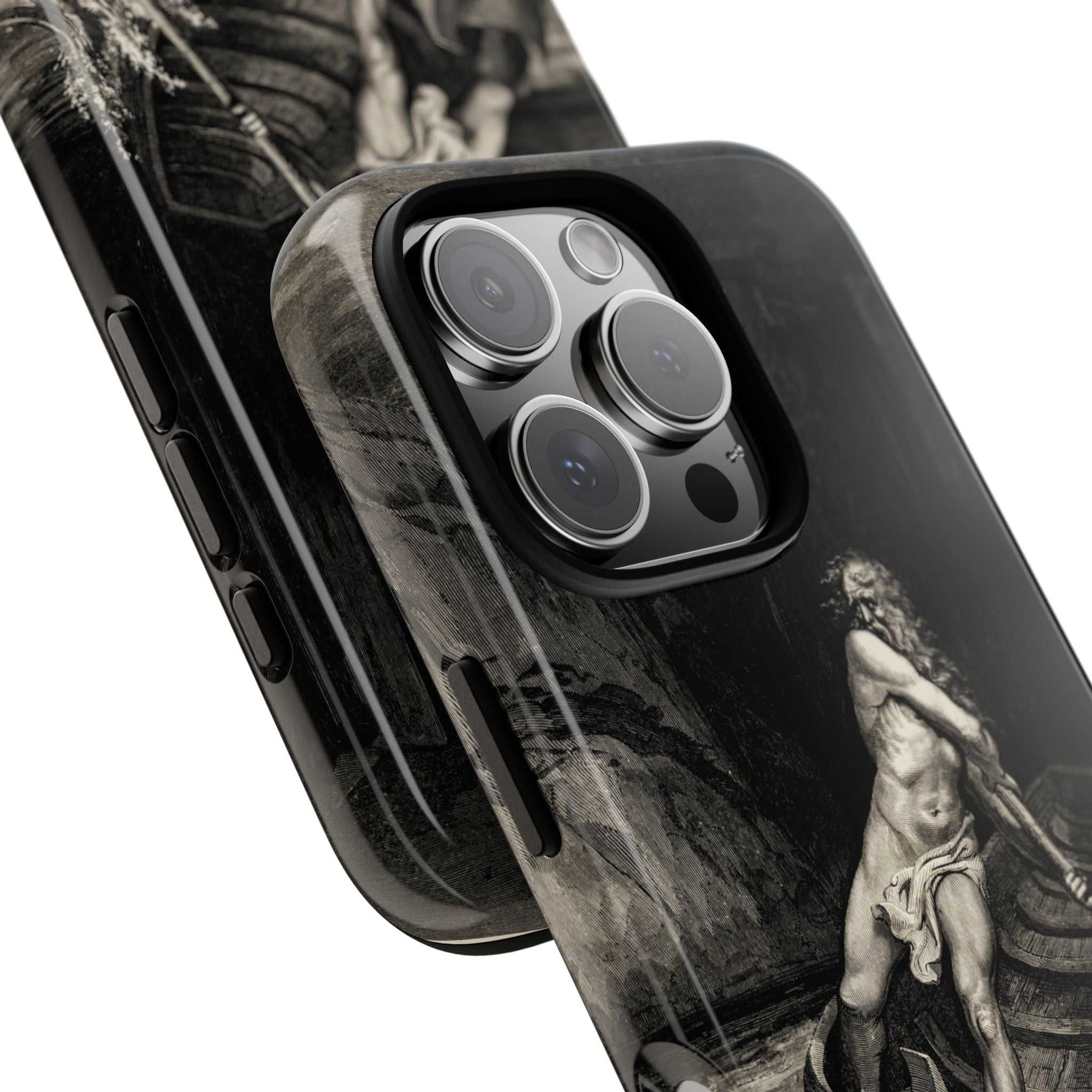 Canto III - Charon by Gustave Doré - iPhone Tough Case