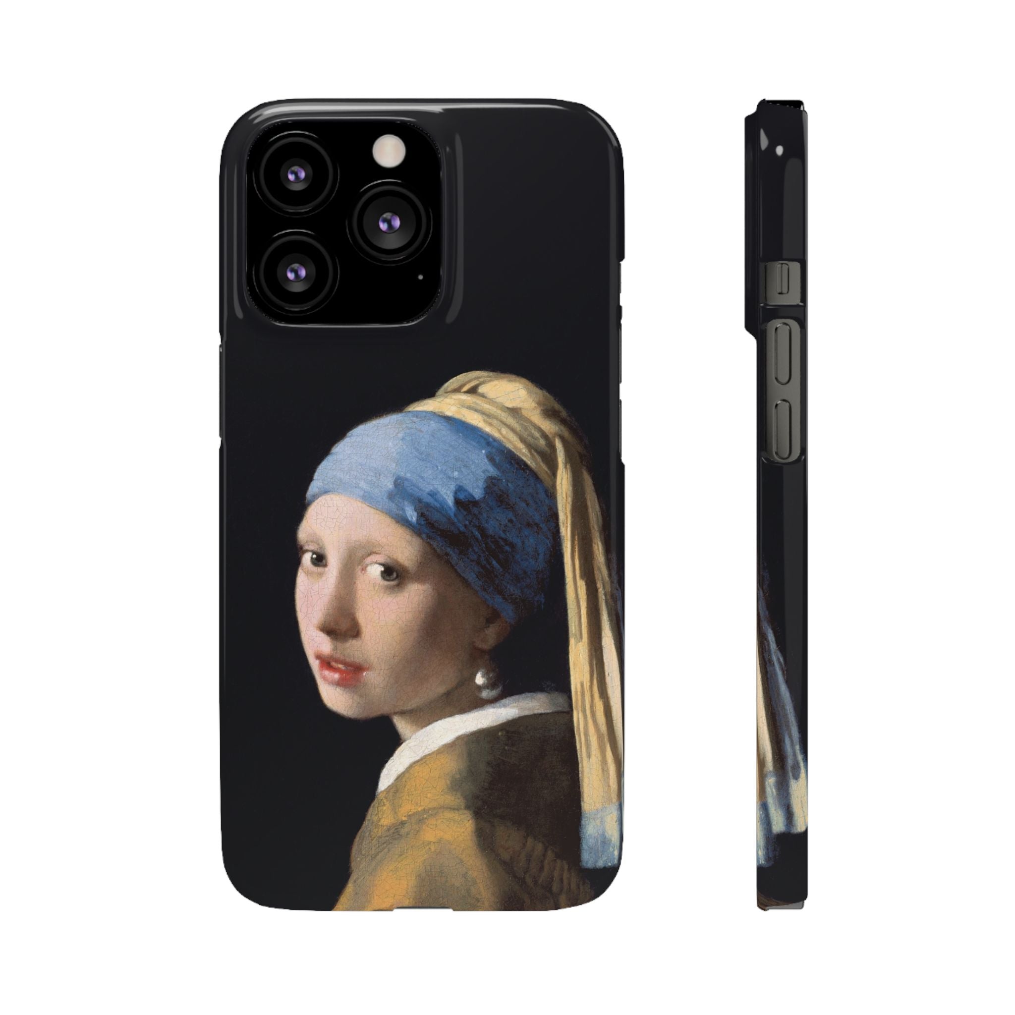 Girl with a Pearl Earring by Johannes Vermeer - iPhone Slim Case
