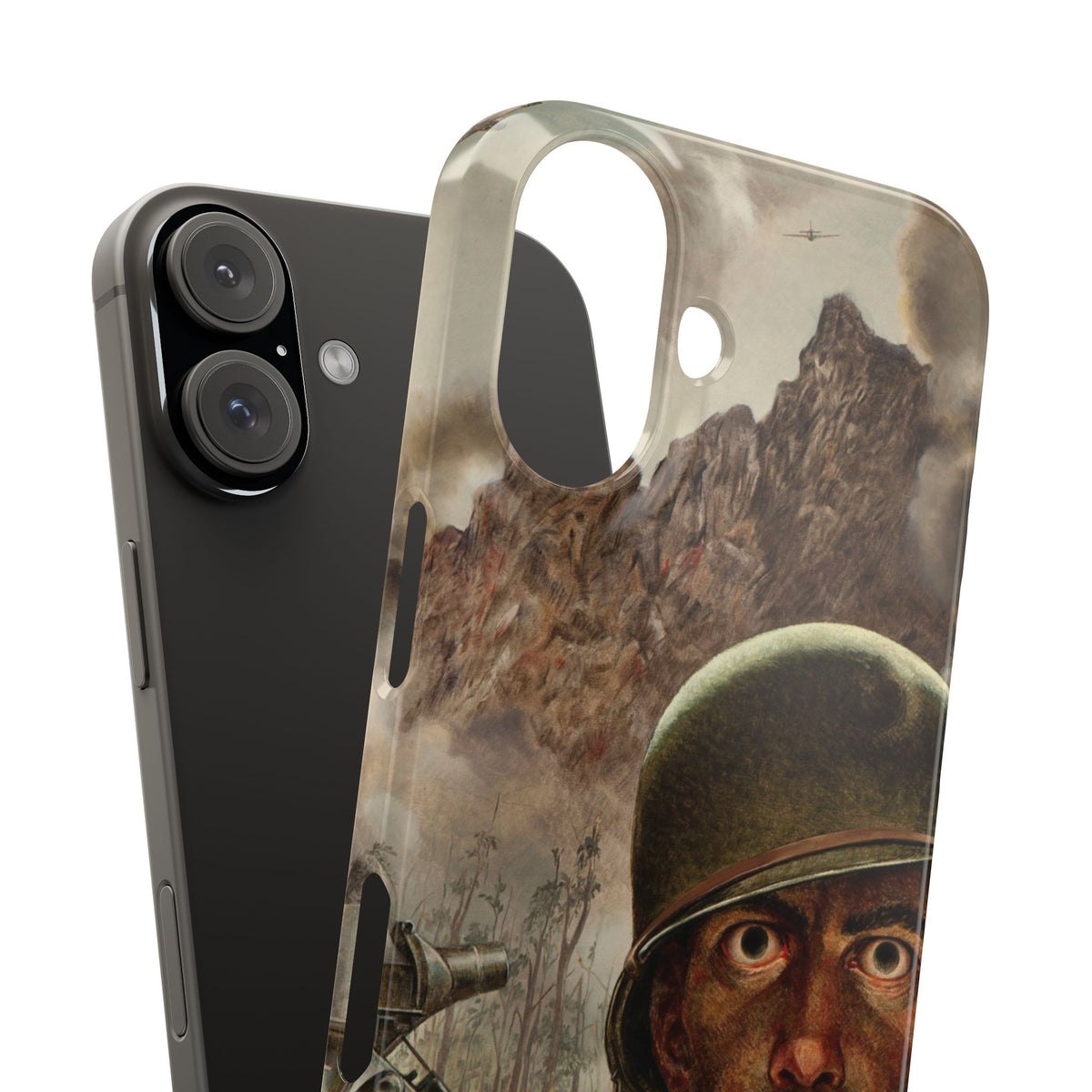 That 2,000 Yard Stare by Thomas Lea - iPhone Slim Case