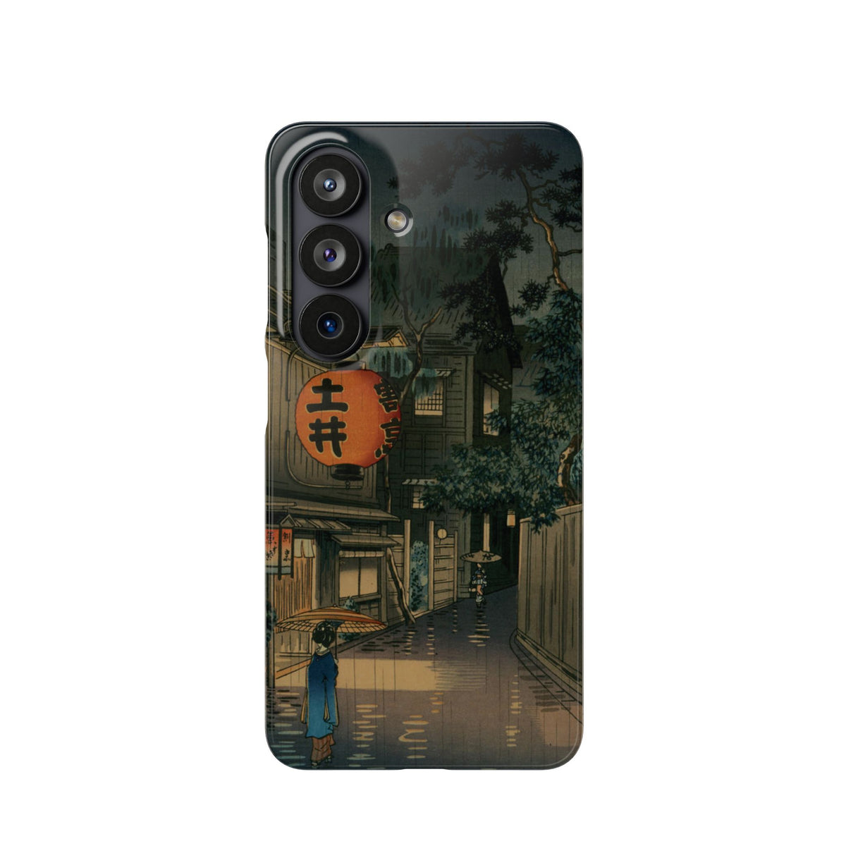 Evening at Ushigome by Tsuchiya Koitsu - Samsung Slim Case
