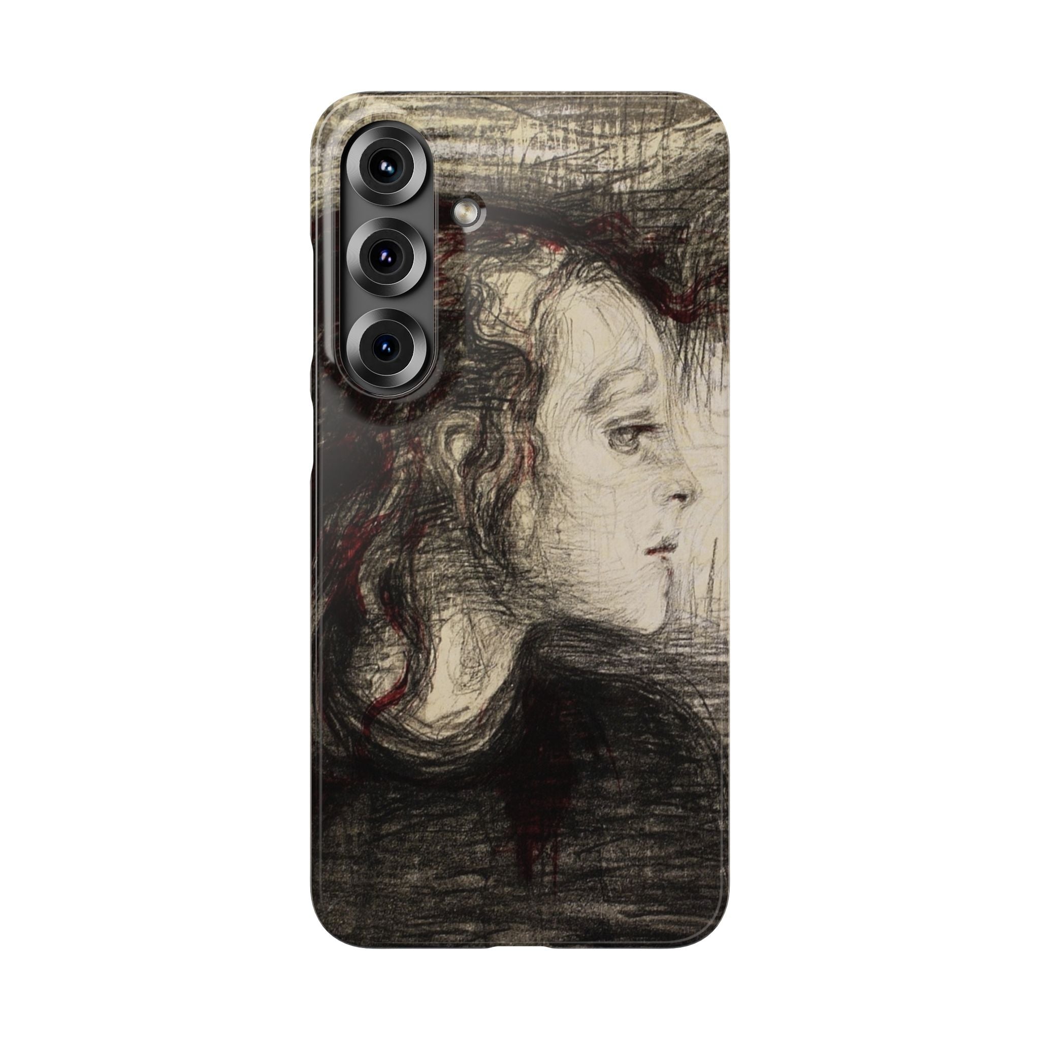 The Sick Child by Edvard Munch - Samsung Slim Case