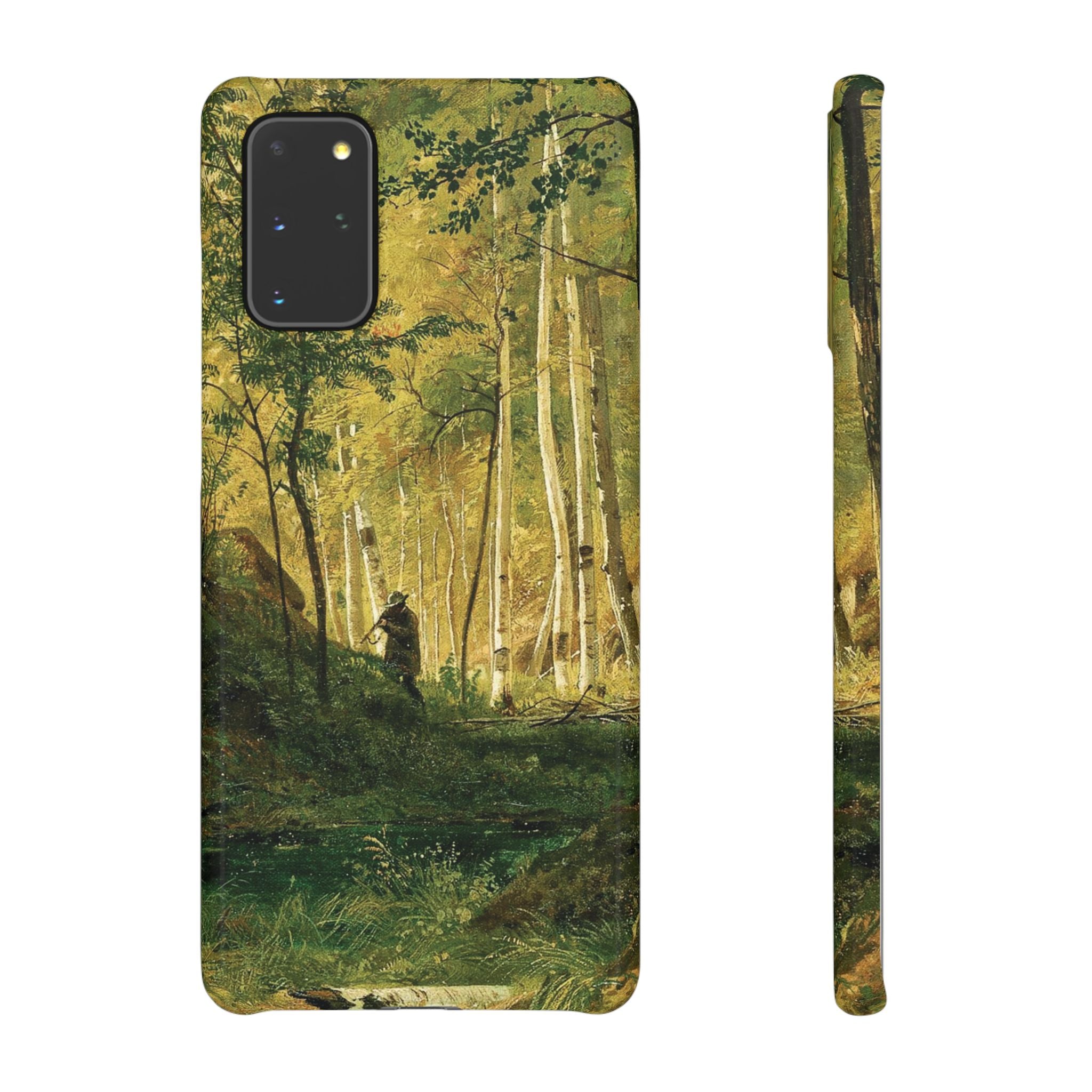 Landscape with a Hunter Valaam Island by Ivan Ivanovich Shishkin - Samsung Slim Case