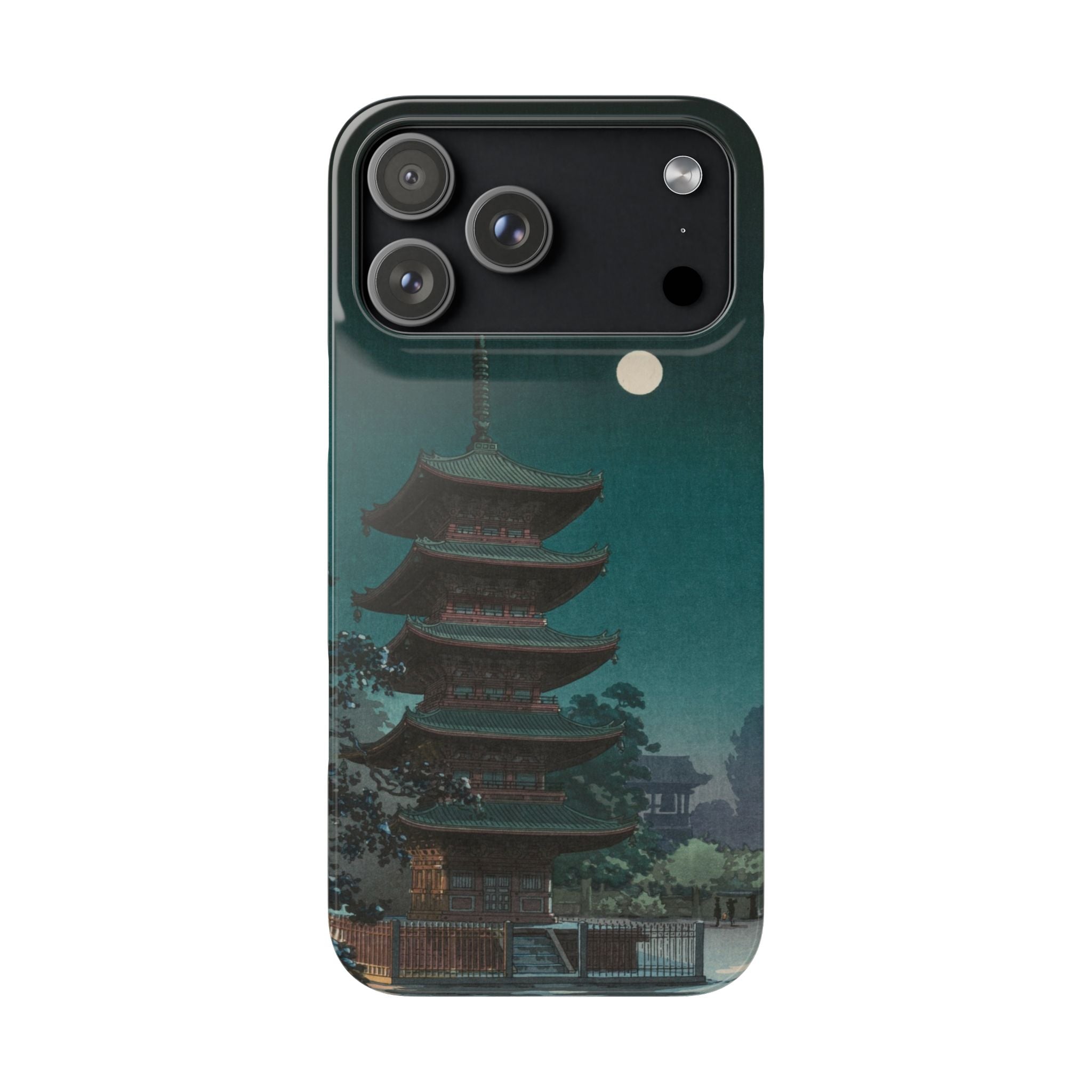 Asakusa Kinryuzan Temple by Tsuchiya Koitsu - iPhone Slim Case