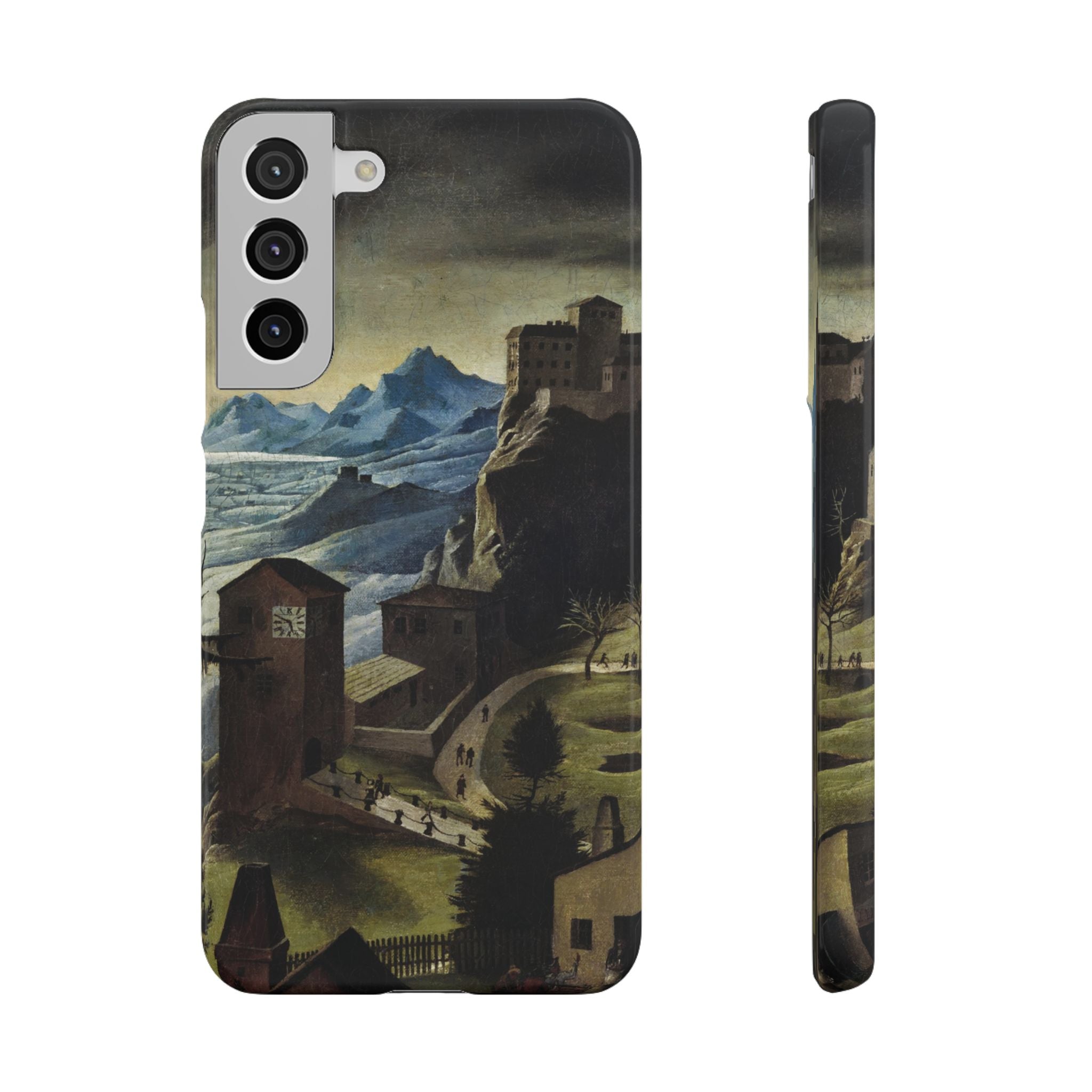 Landschaft mit Burg by Franz Sedlacek - Samsung Slim Case