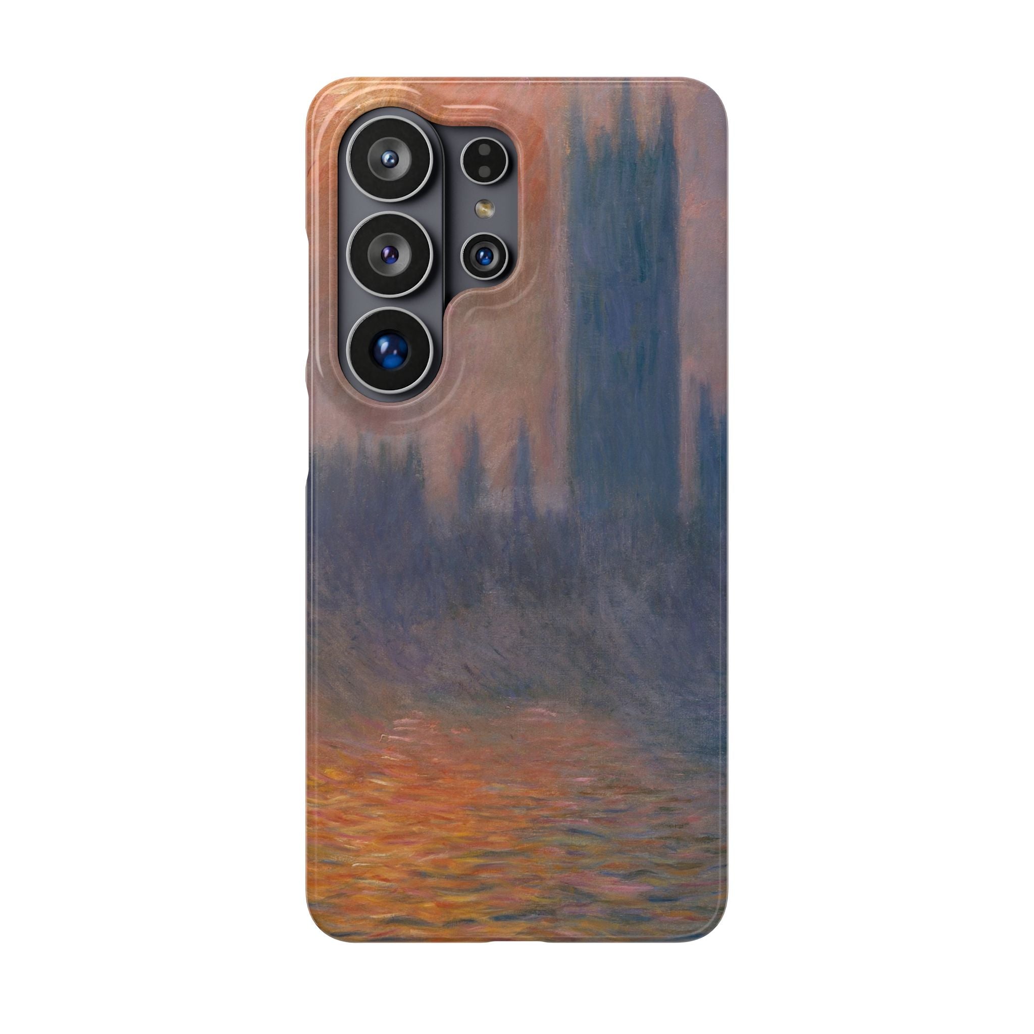 The Houses of Parliament Sunset by Claude Monet - Samsung Slim Case