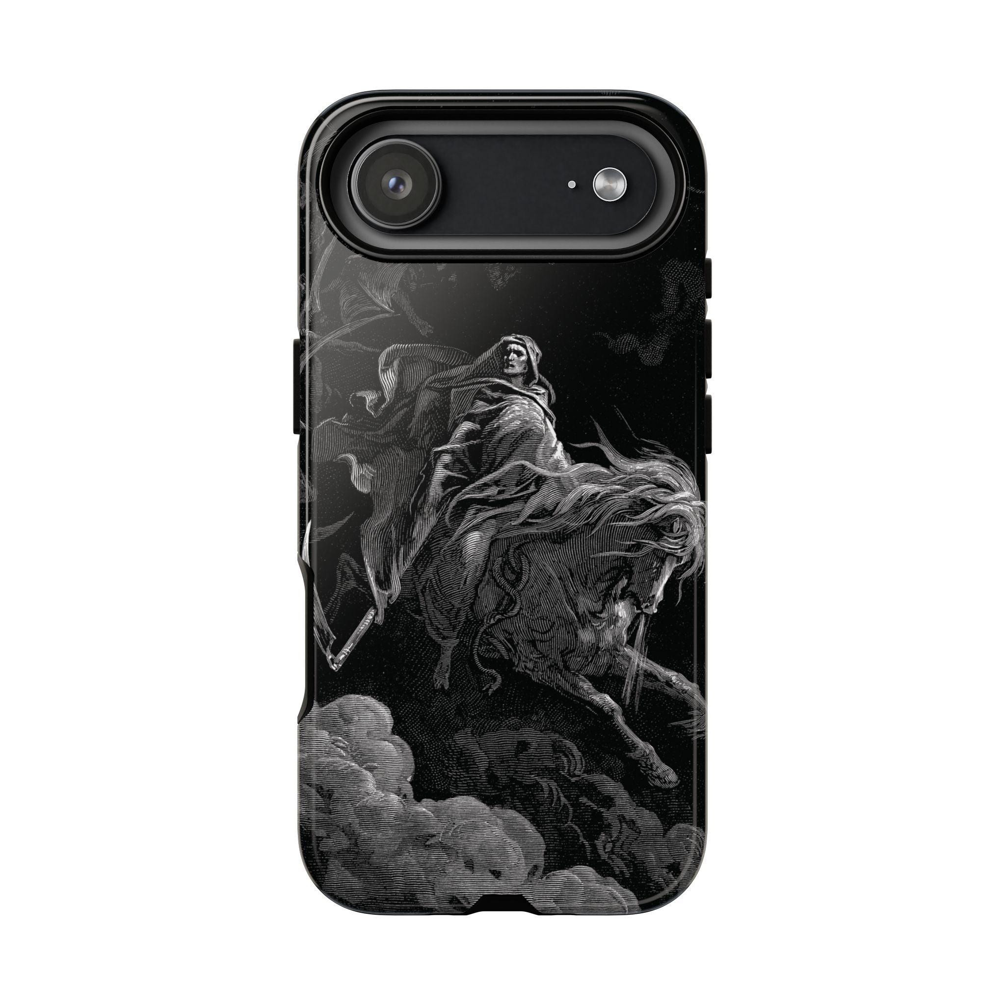 Death on the Pale Horse by Gustave Dore - iPhone Tough Case