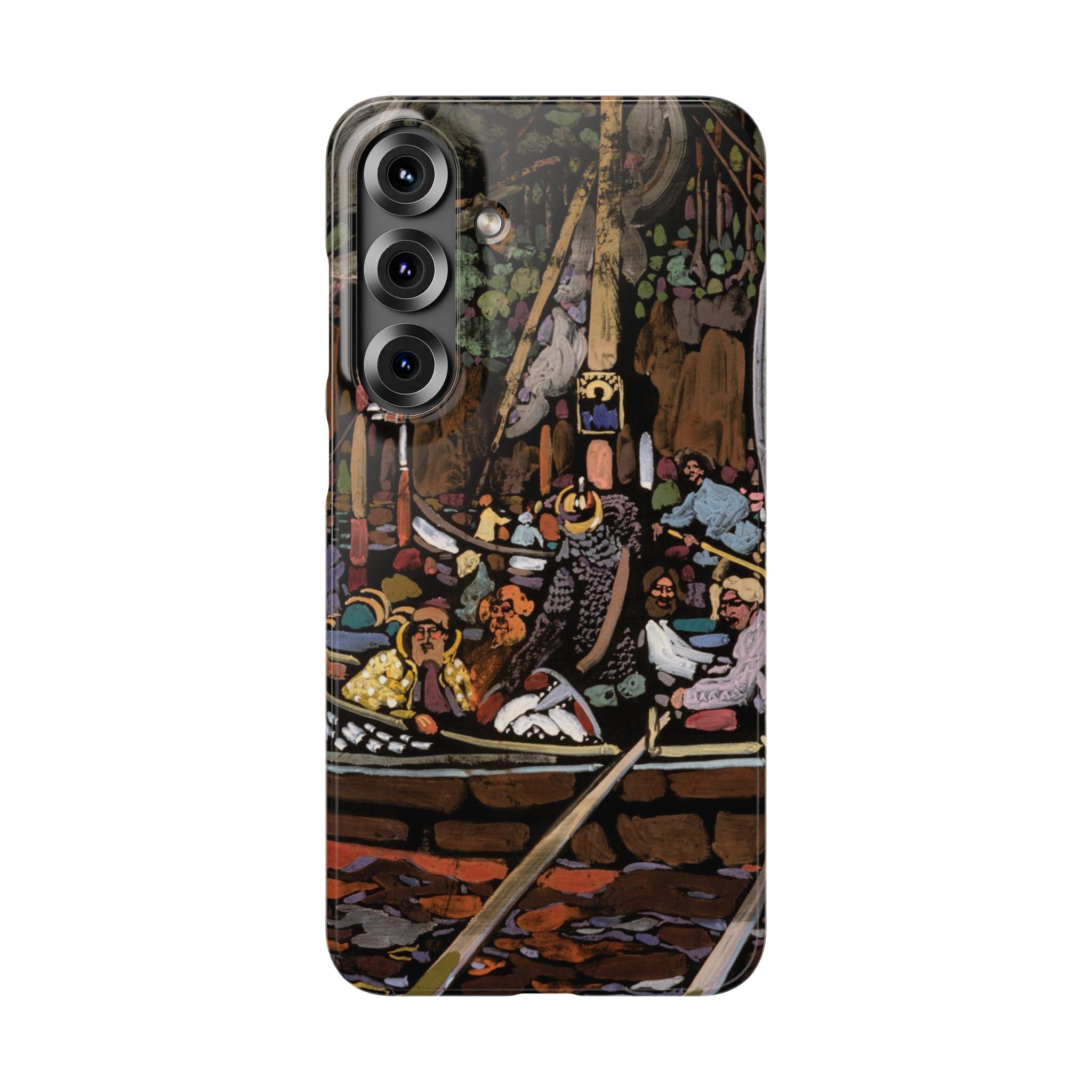 Lied (Chanson) by Vasily Kandinsky - Samsung Slim Case