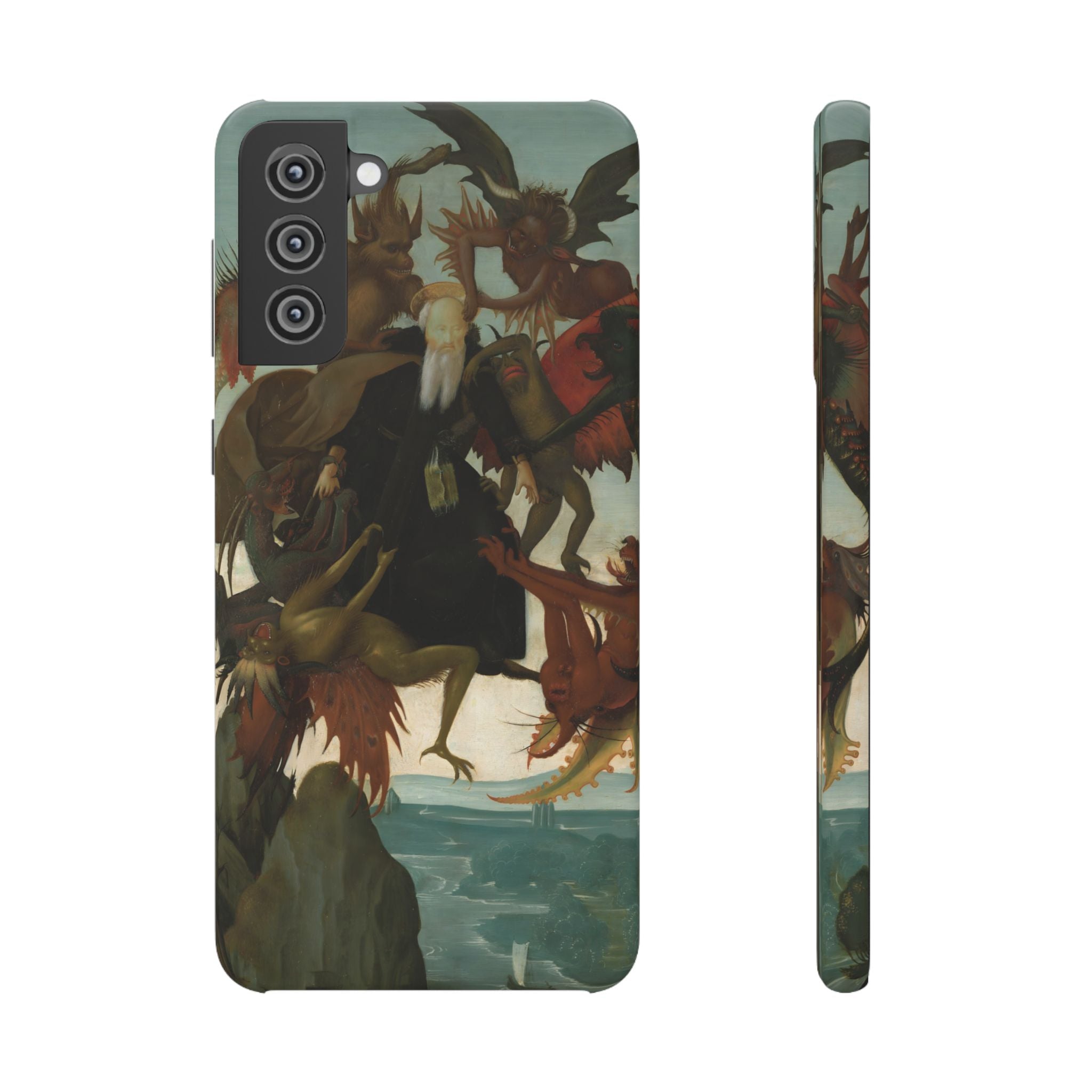 The Torment of Saint Anthony by Michelangelo - Samsung Slim Case