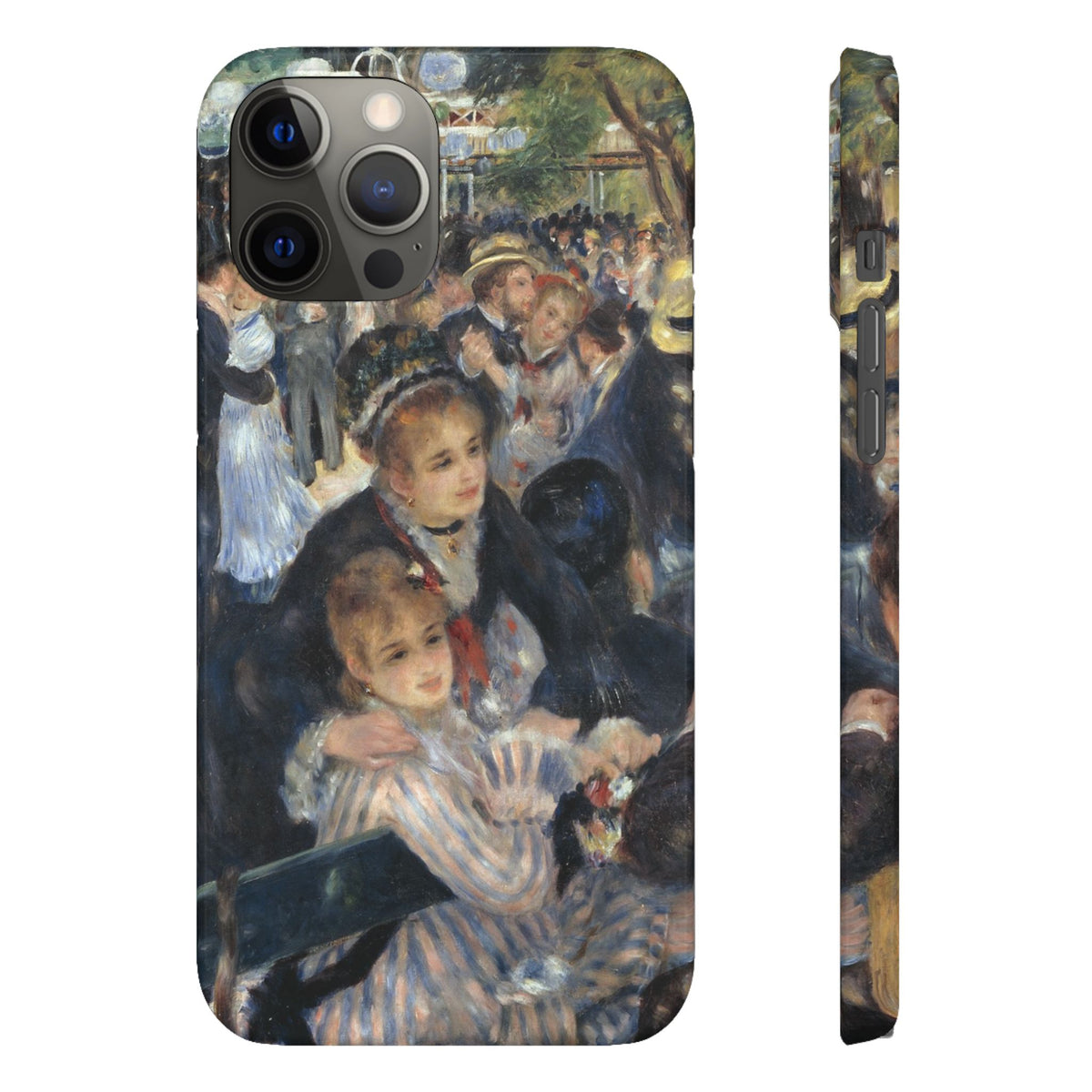 Le Moulin de la Galette by Pierre Auguste Renoir - iPhone Slim Case
