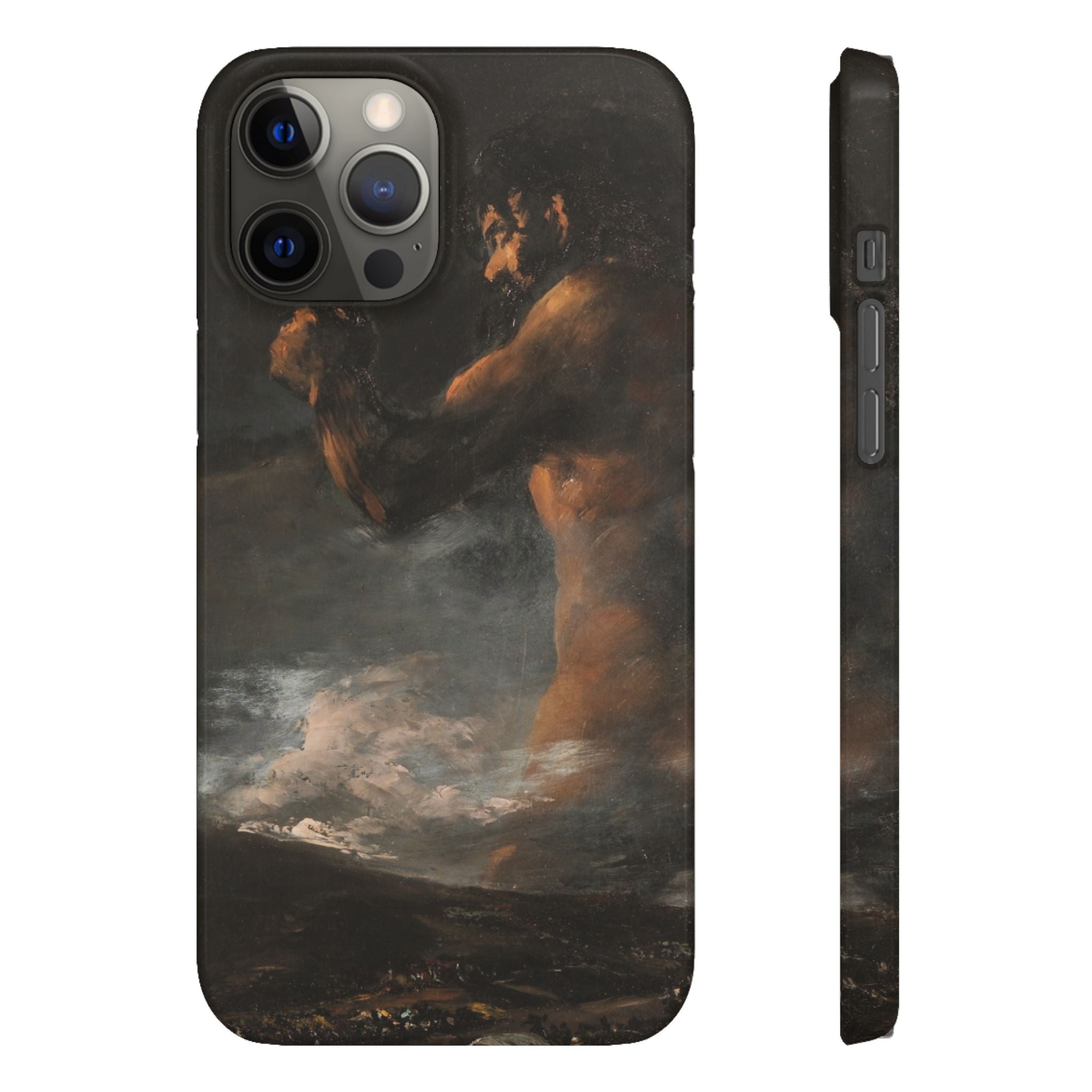 The Colossus by Francisco de Goya - iPhone Slim Case