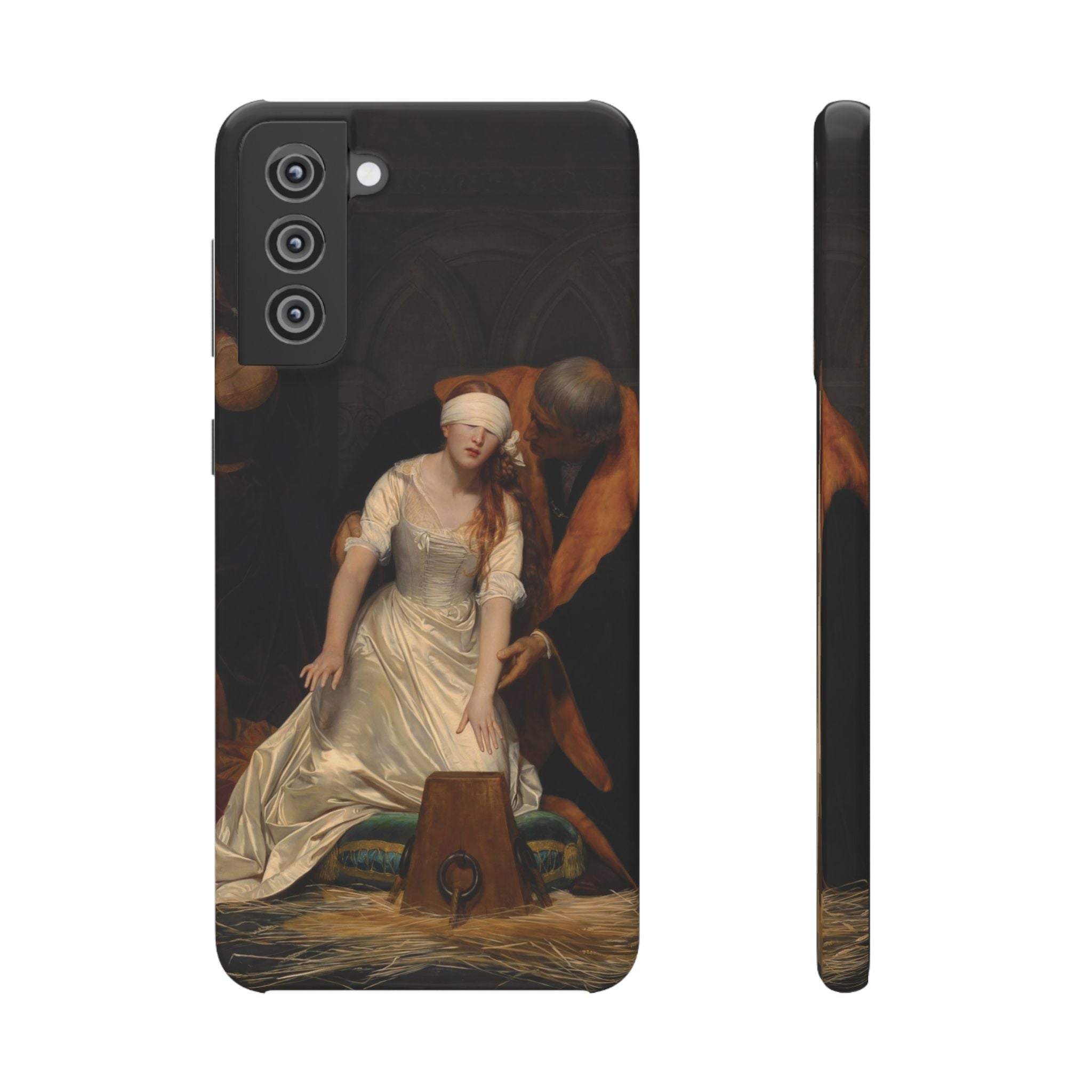 The Execution of Lady Jane Grey by Paul Delaroche - Samsung Slim Case