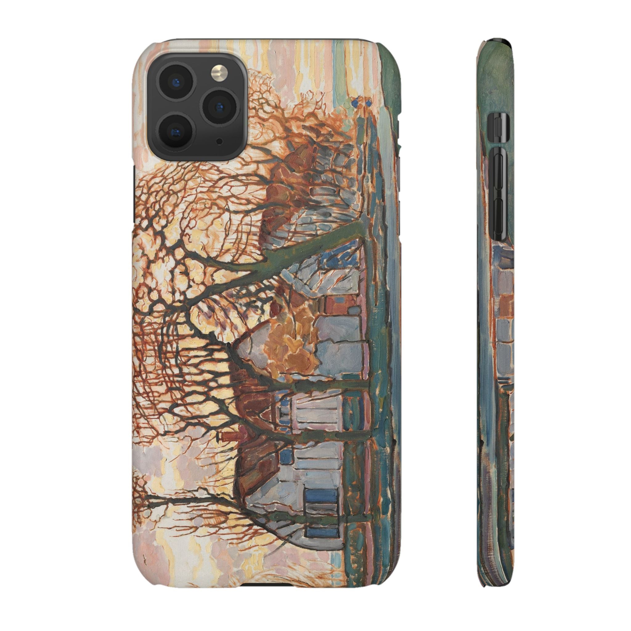Farm near Duivendrecht by Piet Mondrian - iPhone Slim Case