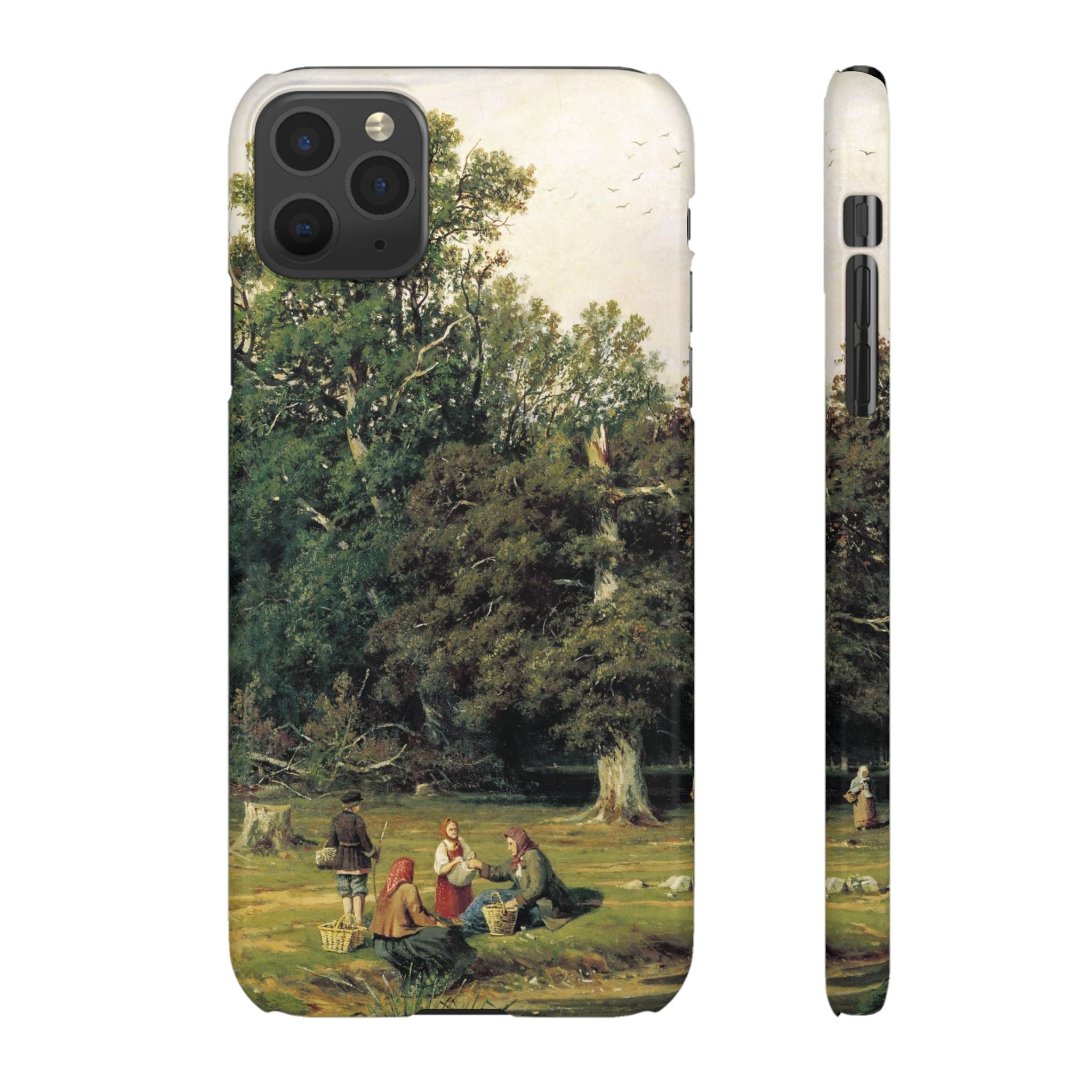 For Mushrooms by Ivan Ivanovich Shishkin - iPhone Slim Case