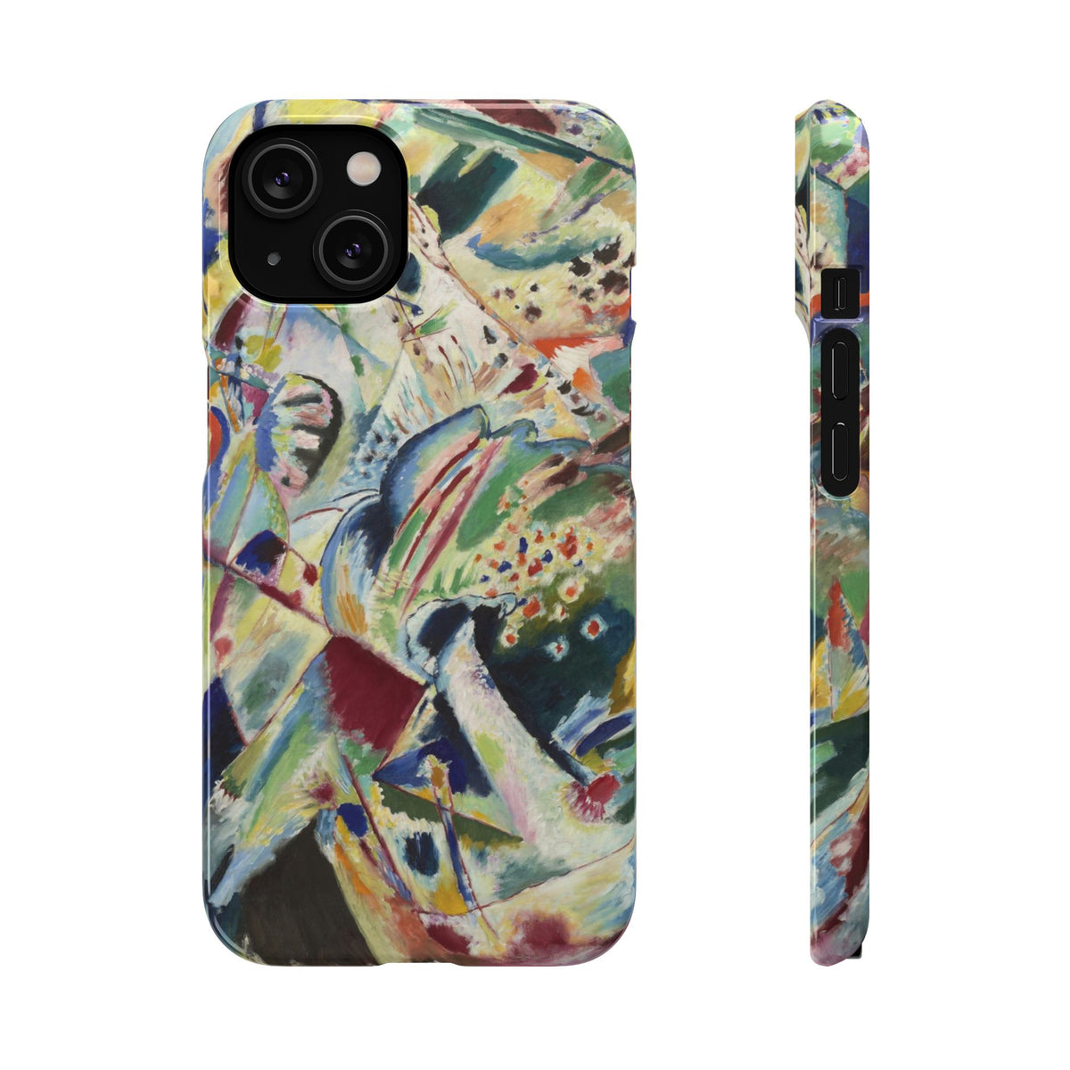 Panel for Edwin R. Campbell No. 4 by Vasily Kandinsky - iPhone Slim Case