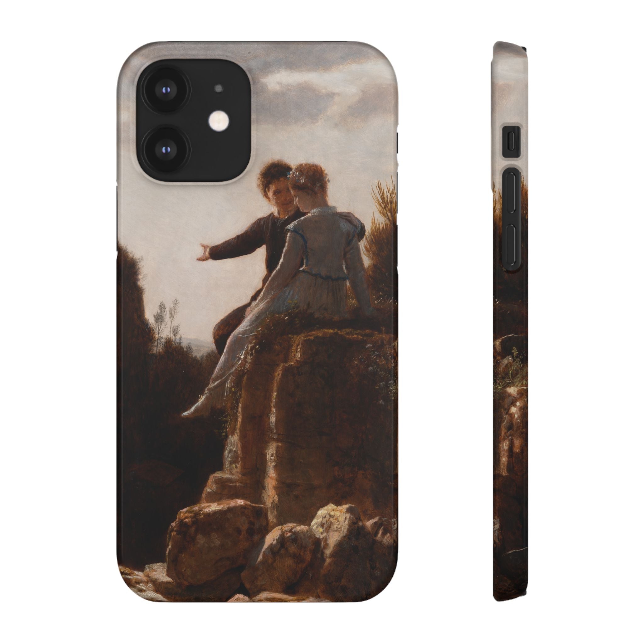 The Honeymoon by Arnold Böcklin - iPhone Slim Case