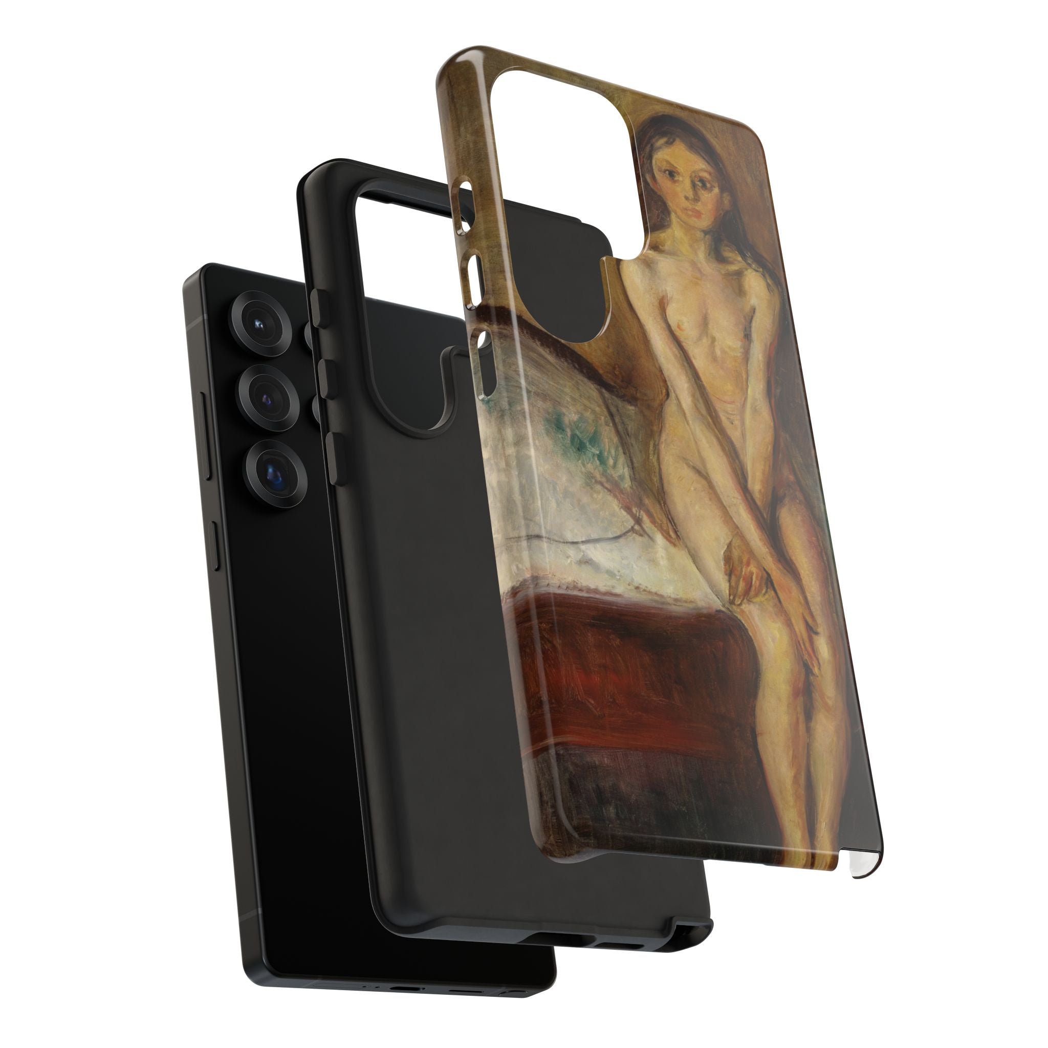 Puberty by Edvard Munch - Samsung Tough Case