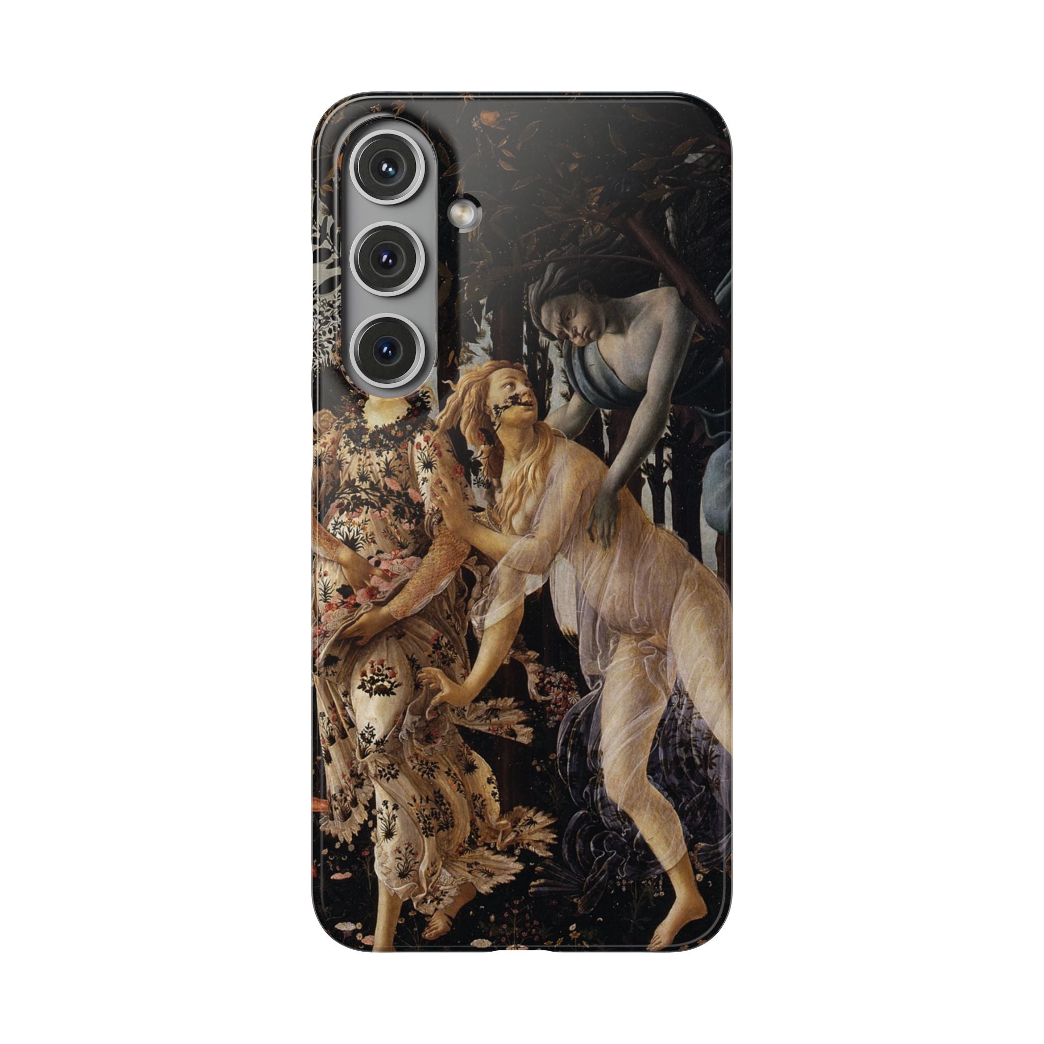 Flora and Zephyr from Primavera by Sandro Botticelli - Samsung Slim Case
