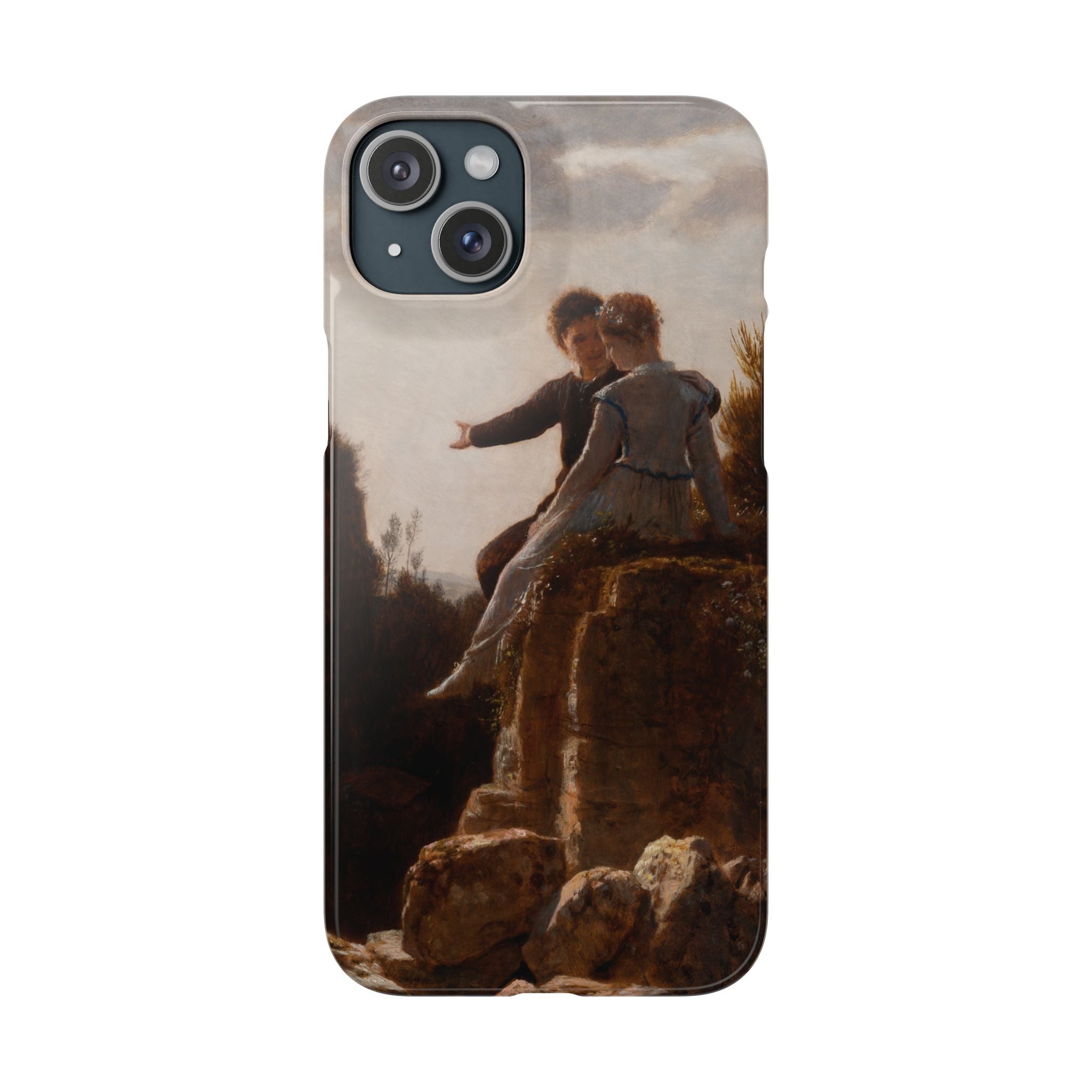 The Honeymoon by Arnold Böcklin - iPhone Slim Case