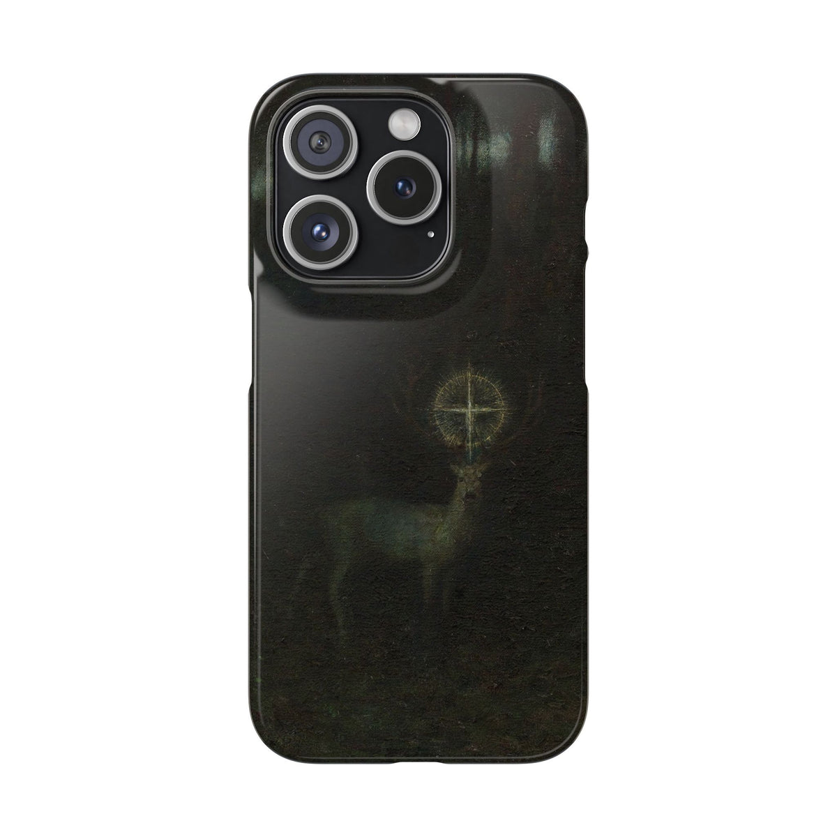 The Vision of Saint Hubert by Franz von Stuck - iPhone Slim Case