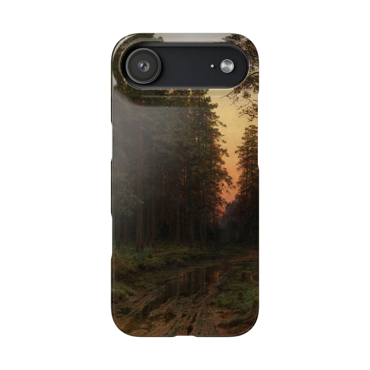 Evening Glow by Ivan Ivanovich Shishkin - iPhone Slim Case