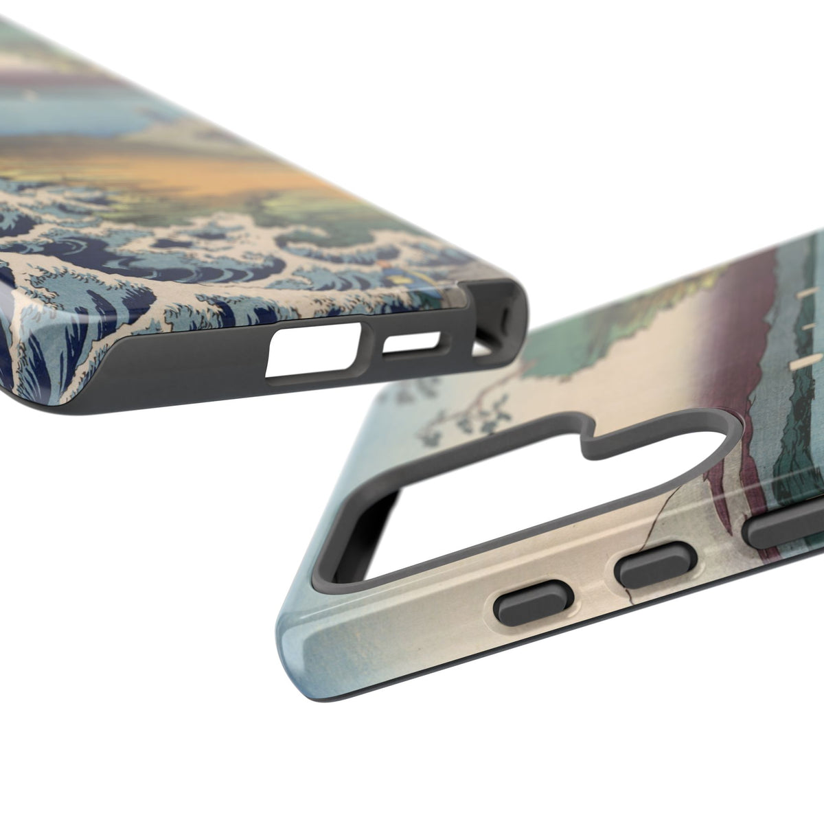 The Hota Coast in Awa Province by Utagawa Hiroshige - Samsung Tough Case
