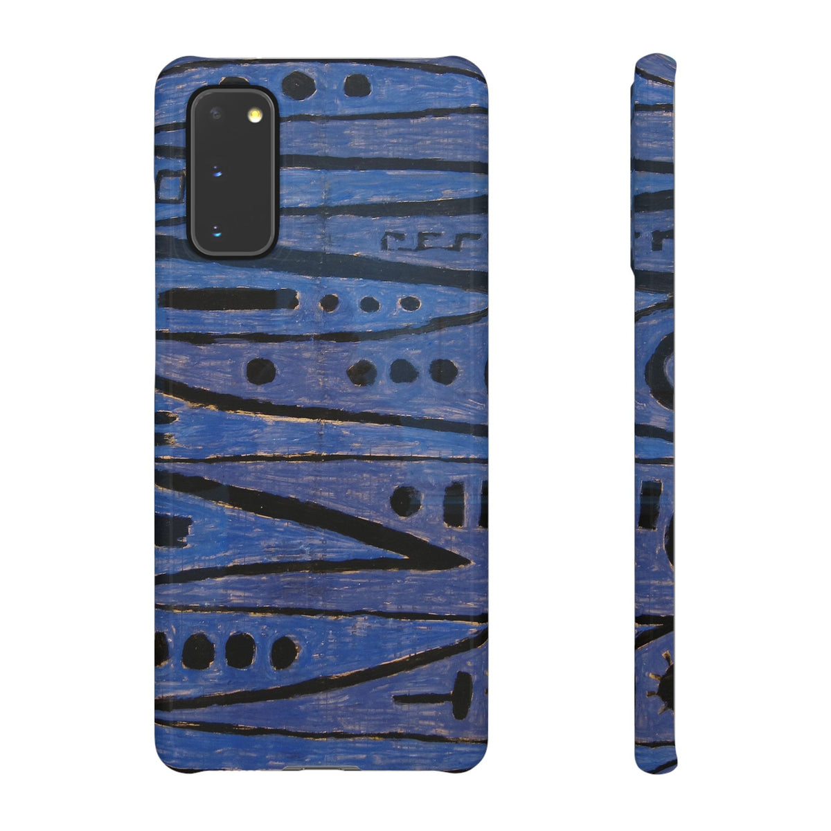 Heroic strokes of the bow by Paul Klee - Samsung Slim Case