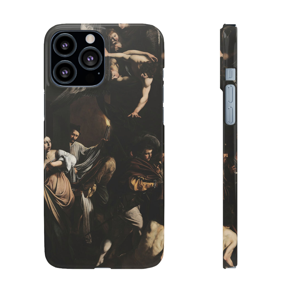 The Seven Works of Mercy by Caravaggio - iPhone Slim Case