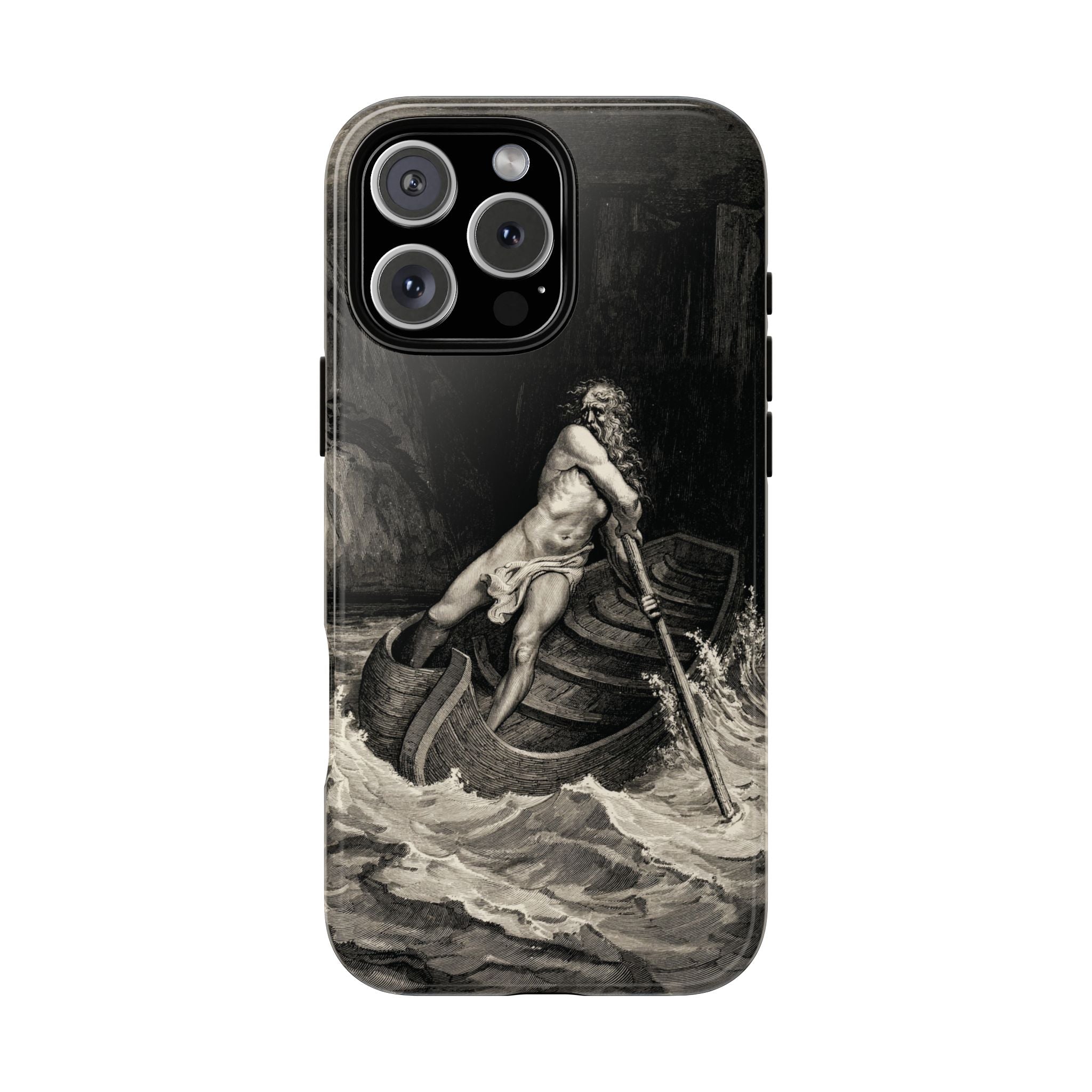 Canto III - Charon by Gustave Doré - iPhone Tough Case