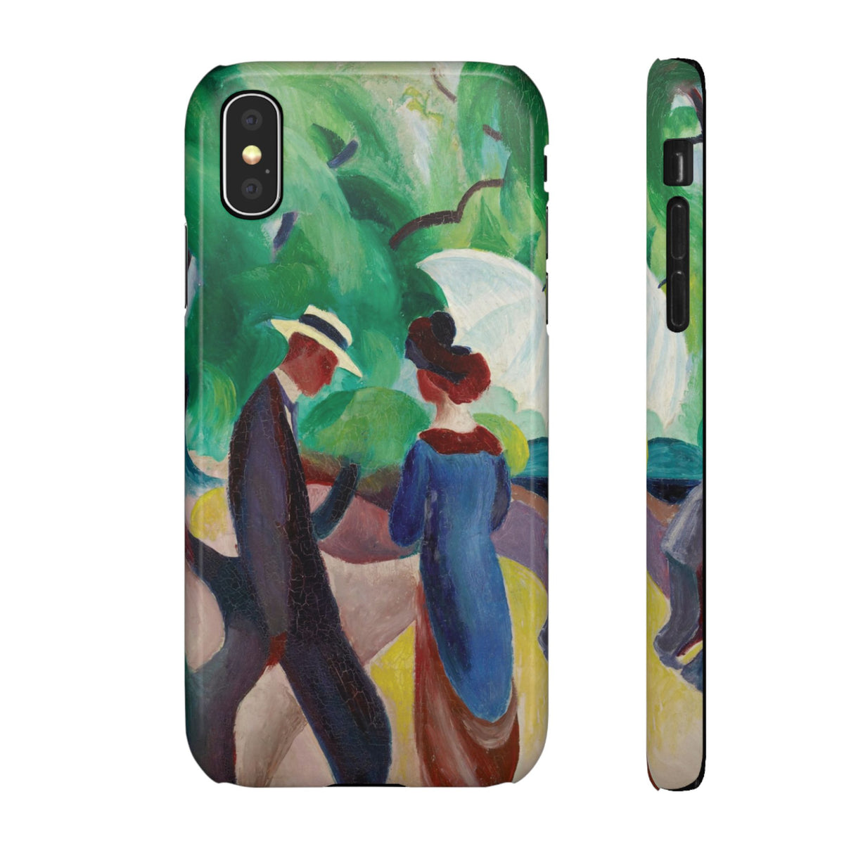 Promenade by August Macke - iPhone Slim Case