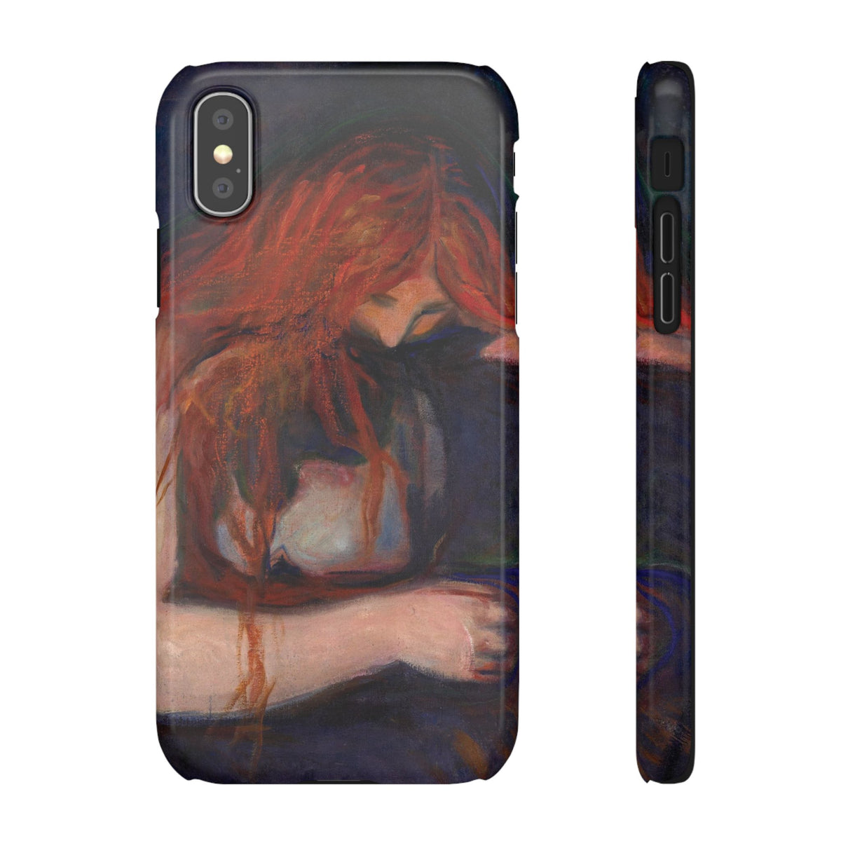 Vampire by Edvard Munch - iPhone Slim Case