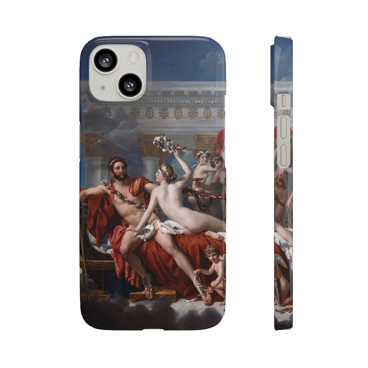 The Death of Marat by Jacques-Louis David - iPhone Slim Case