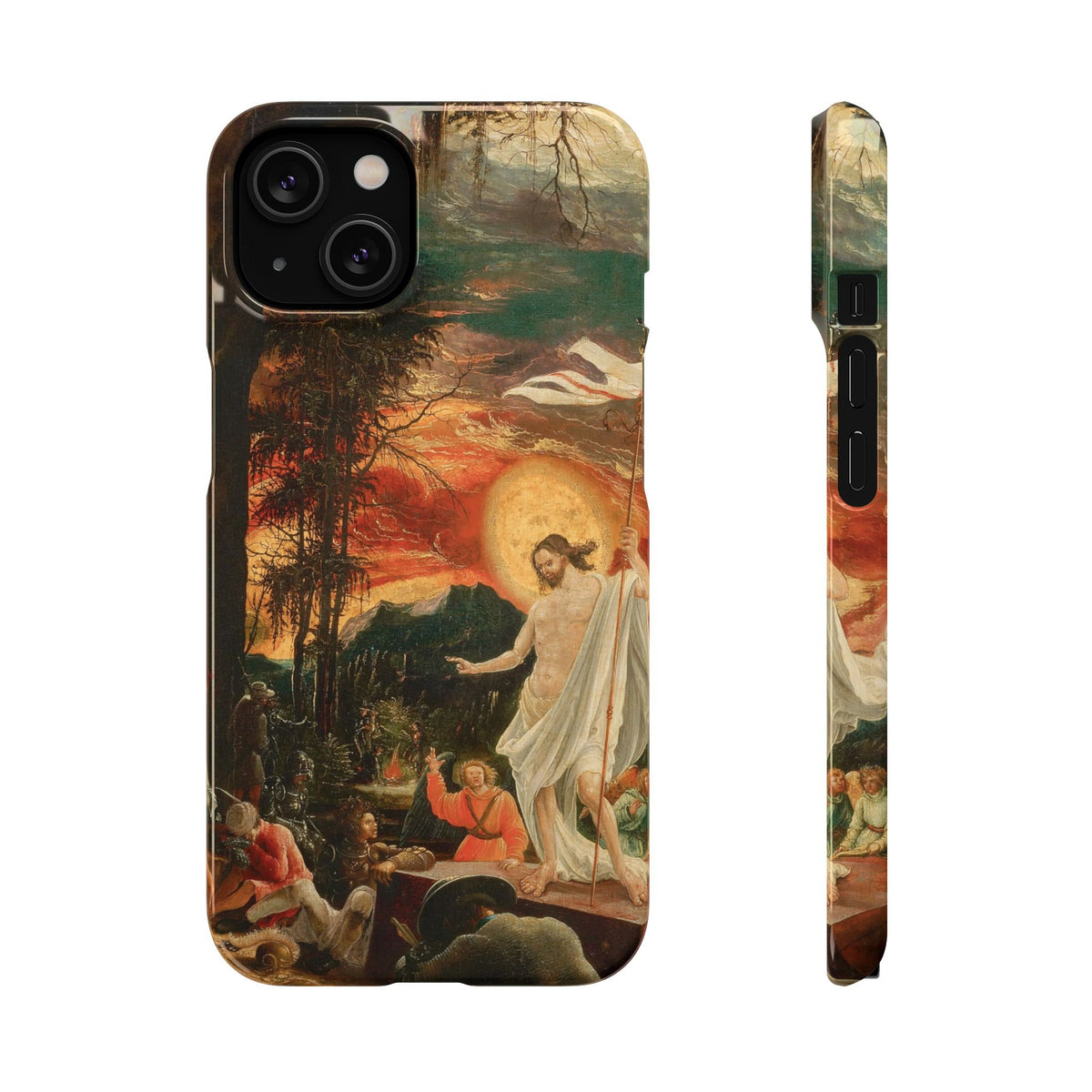 Resurrection of Christ by Albrecht Altdorfer - iPhone Slim Case