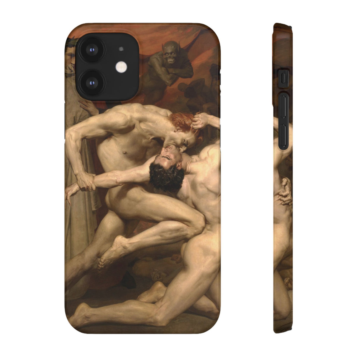 Dante and Virgile by William Bouguereau - iPhone Slim Case