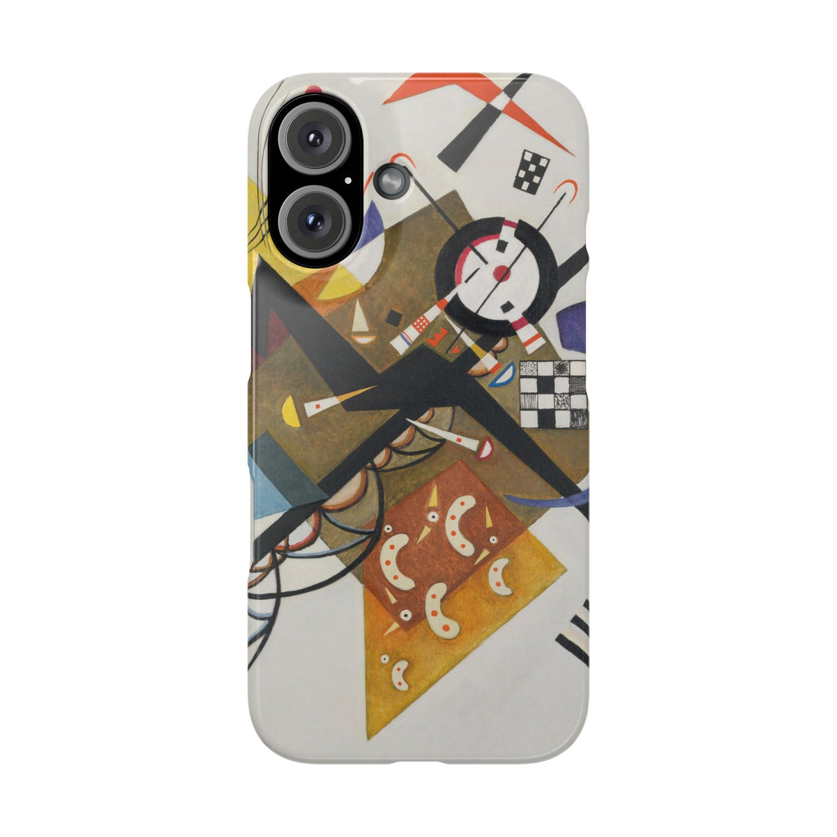 On White II by Vasily Kandinsky - iPhone Slim Case