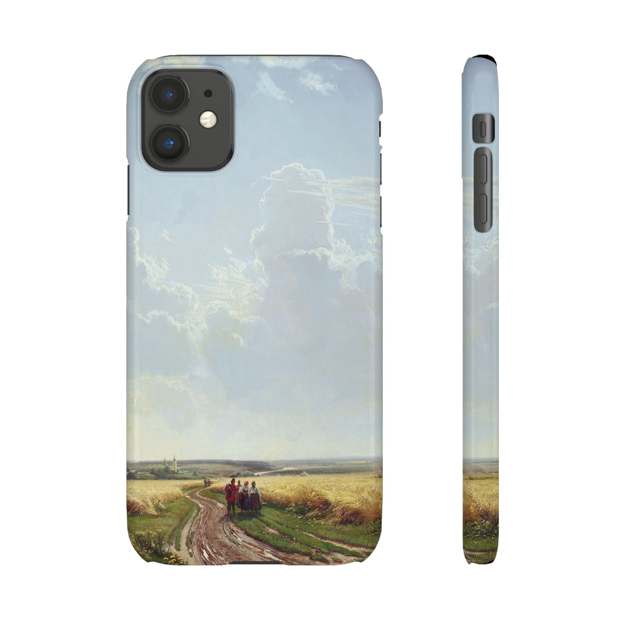 Midday in the Neighbourhood of Moscow by Ivan Ivanovich Shishkin - iPhone Slim Case