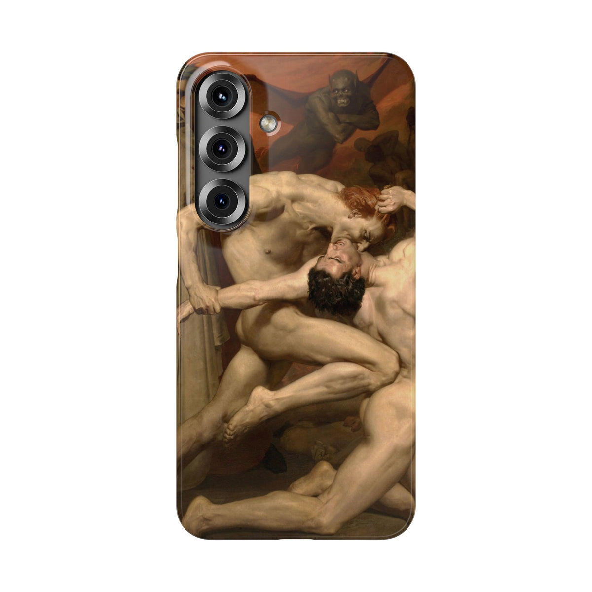 Dante and Virgile by William Bouguereau - Samsung Slim Case