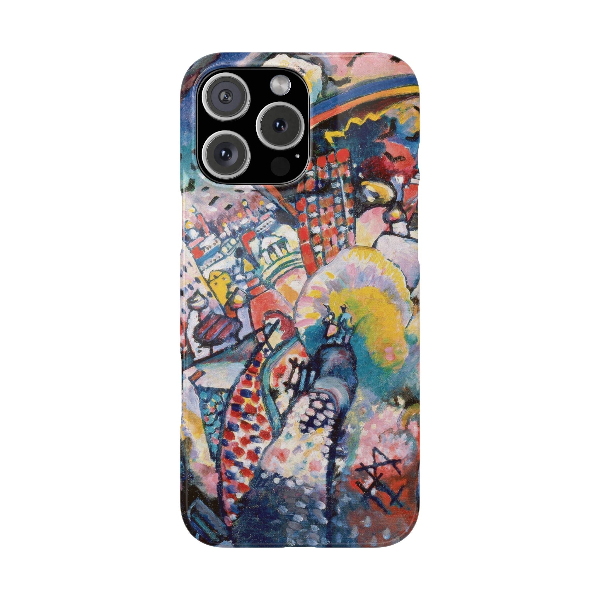 Moscow, Red Square by Vasily Kandinsky - iPhone Slim Case