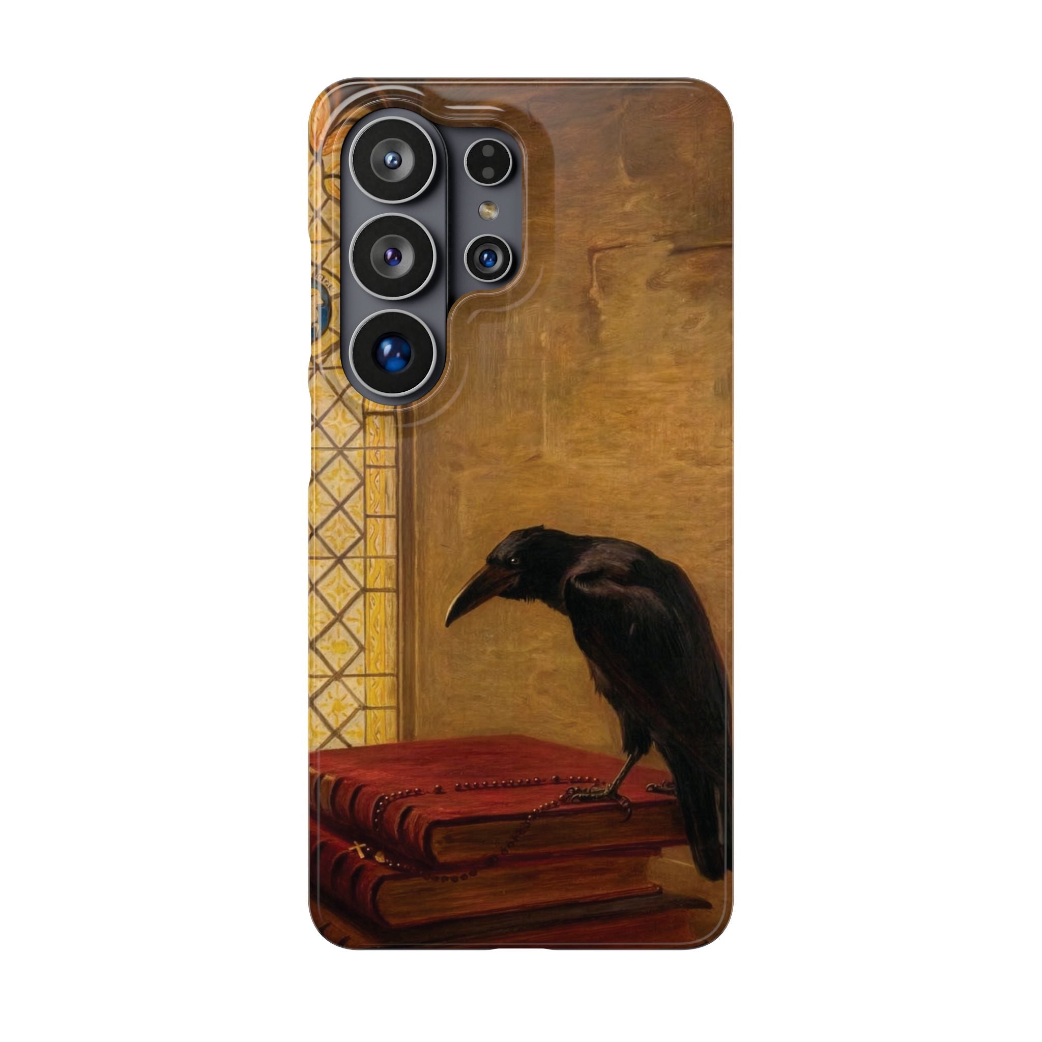 A Saint, from Jackdaw of Rheims by Briton Riviere - Samsung Slim Case