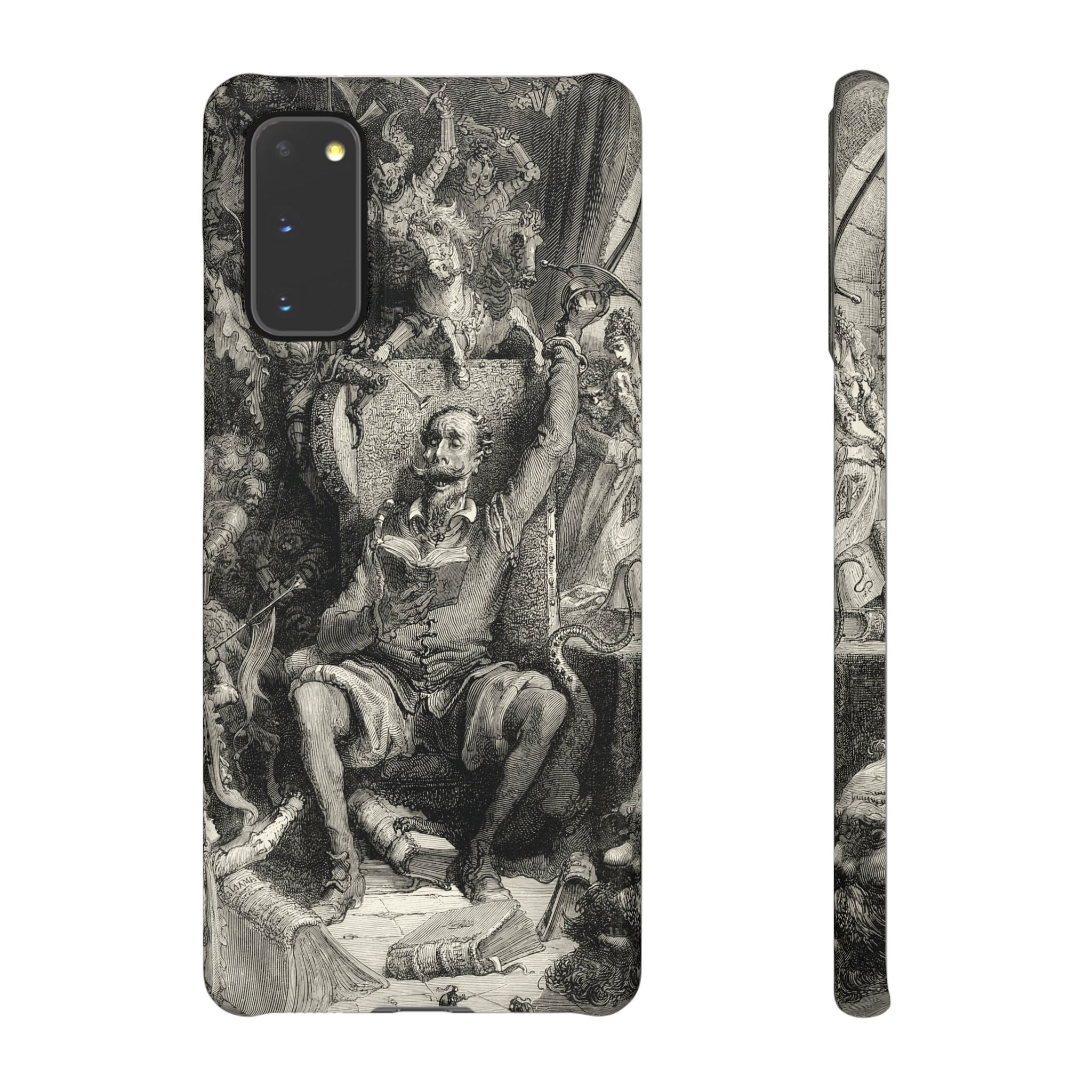 Don Quixote and His Visions by Gustave Doré - Samsung Slim Case