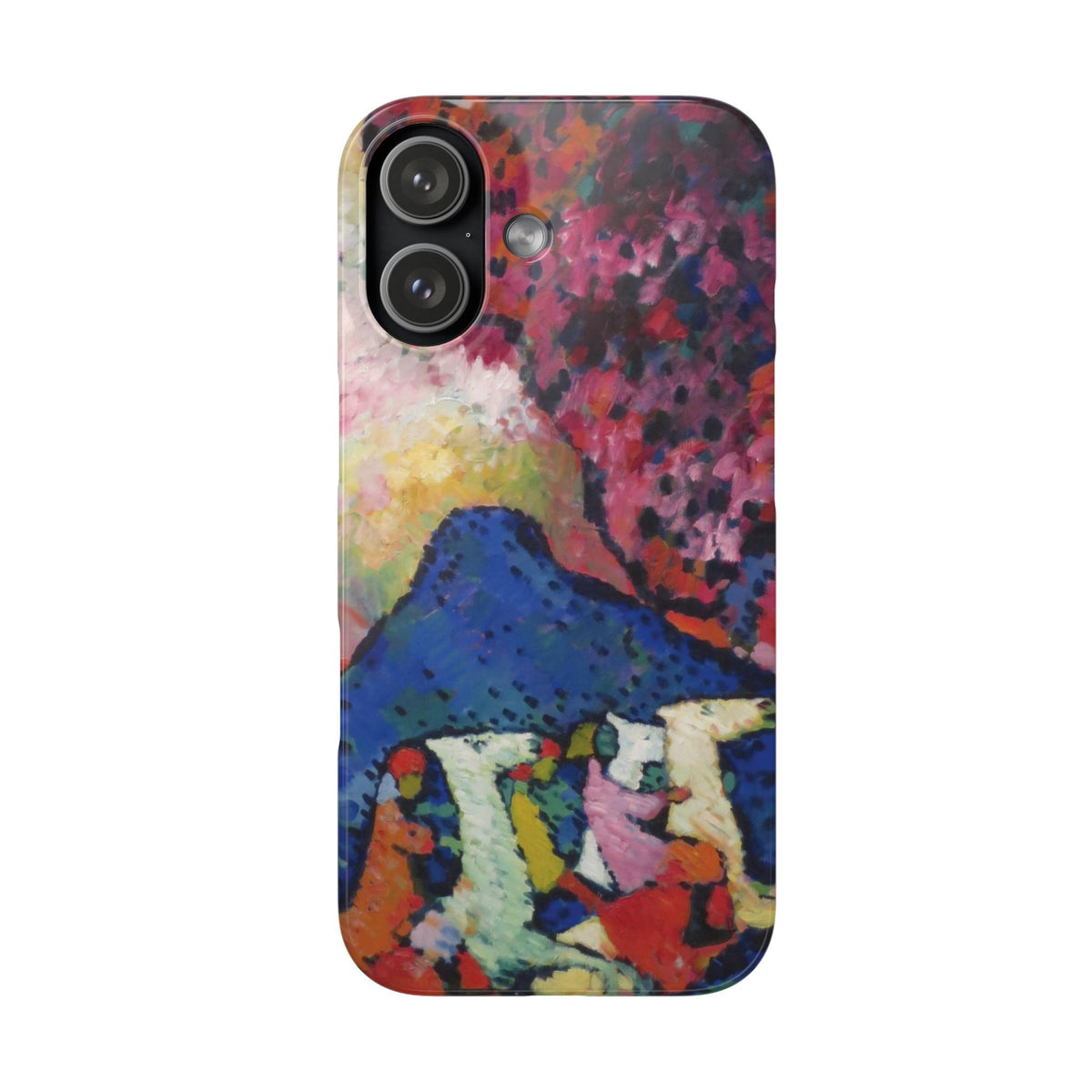 Blue Mountain by Vasily Kandinsky - iPhone Slim Case